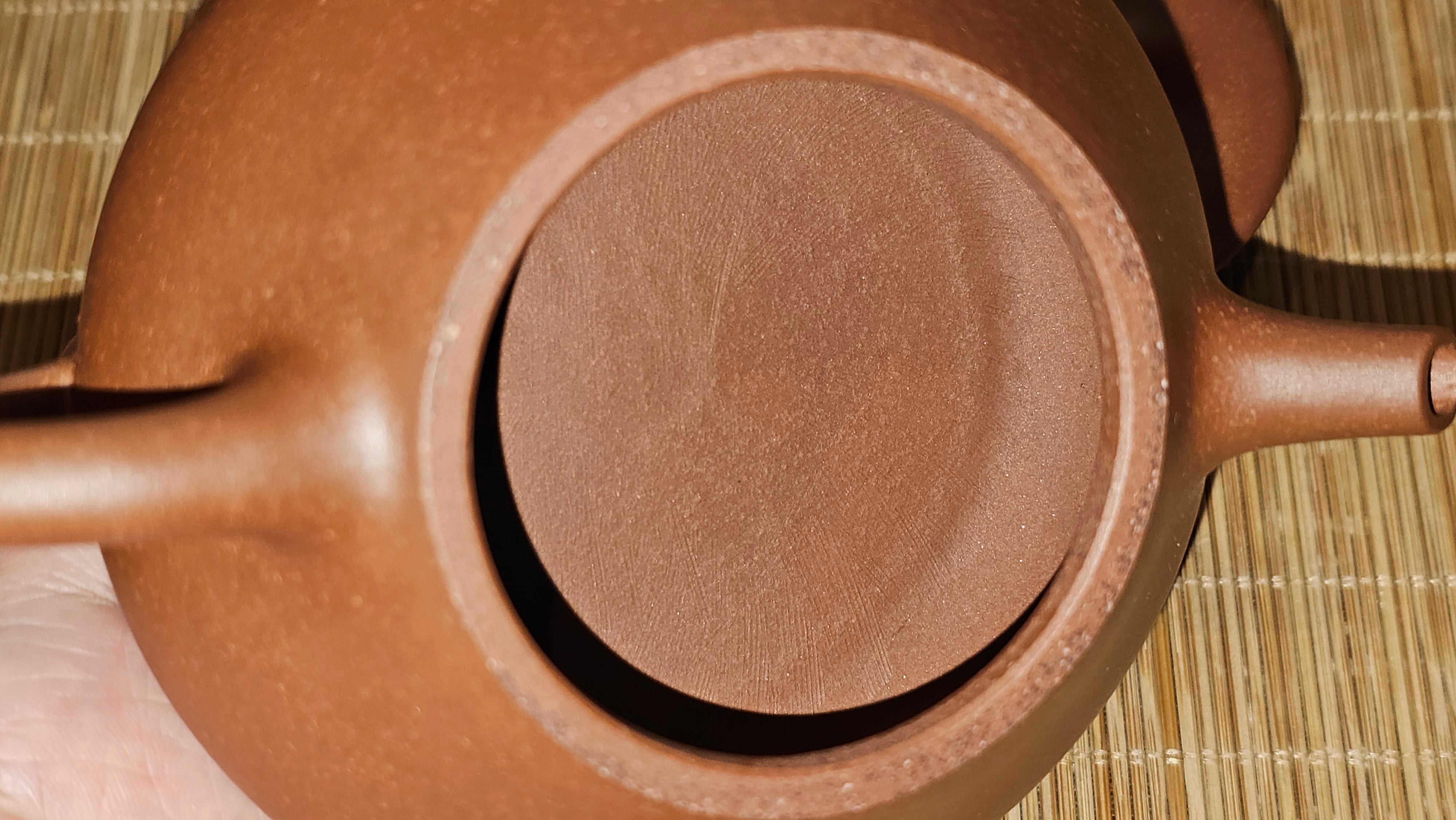 Shuo Piao 硕瓢, 221.3ml, Zi Ni 紫泥, by our Collaborative Craftsman Chen Huan 陈欢 ~ Congratulations to Mr R., 1728hrs 14th June 2025, Miami, FL.