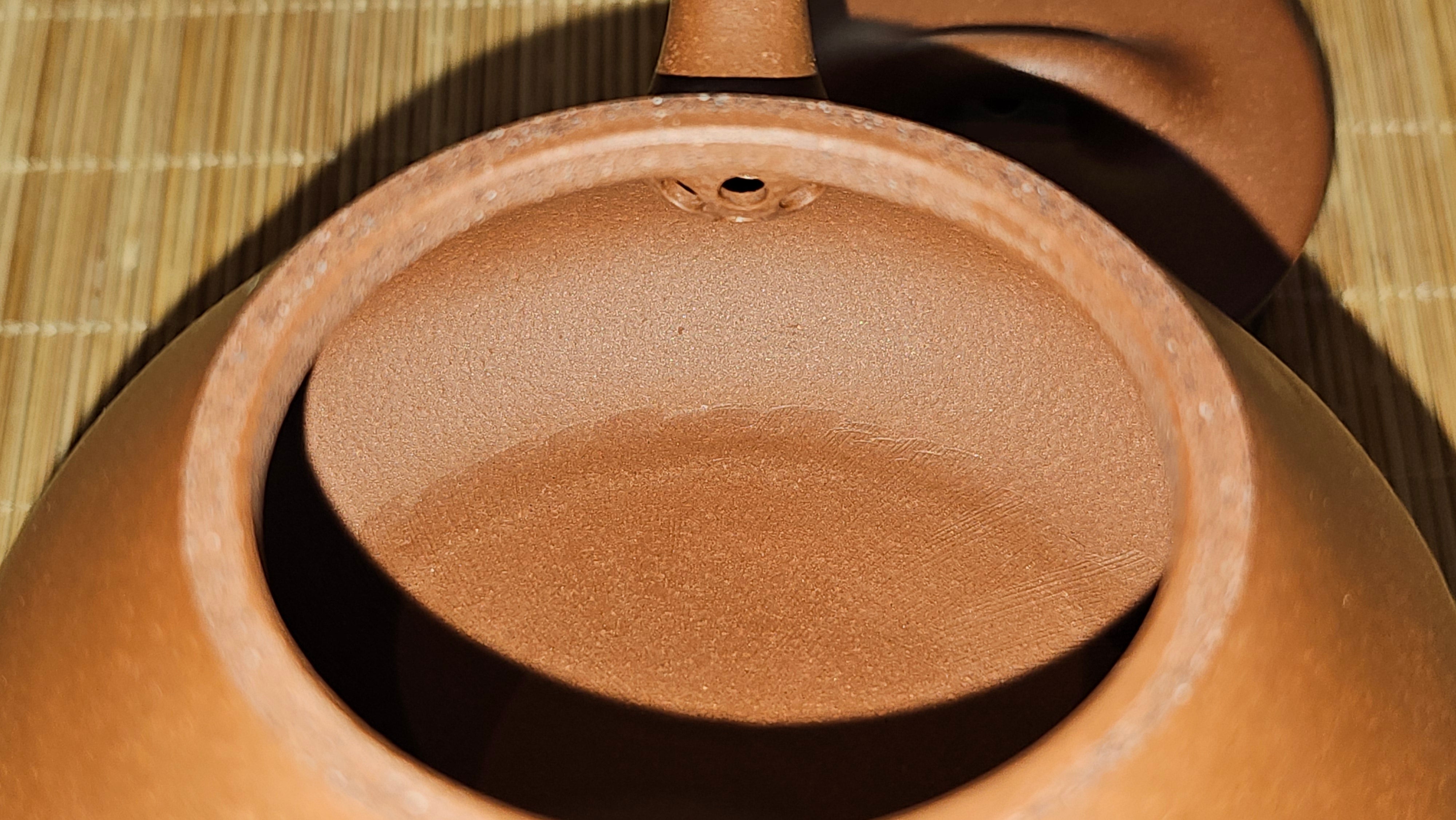 Shuo Piao 硕瓢, 221.3ml, Zi Ni 紫泥, by our Collaborative Craftsman Chen Huan 陈欢 ~ Congratulations to Mr R., 1728hrs 14th June 2025, Miami, FL.