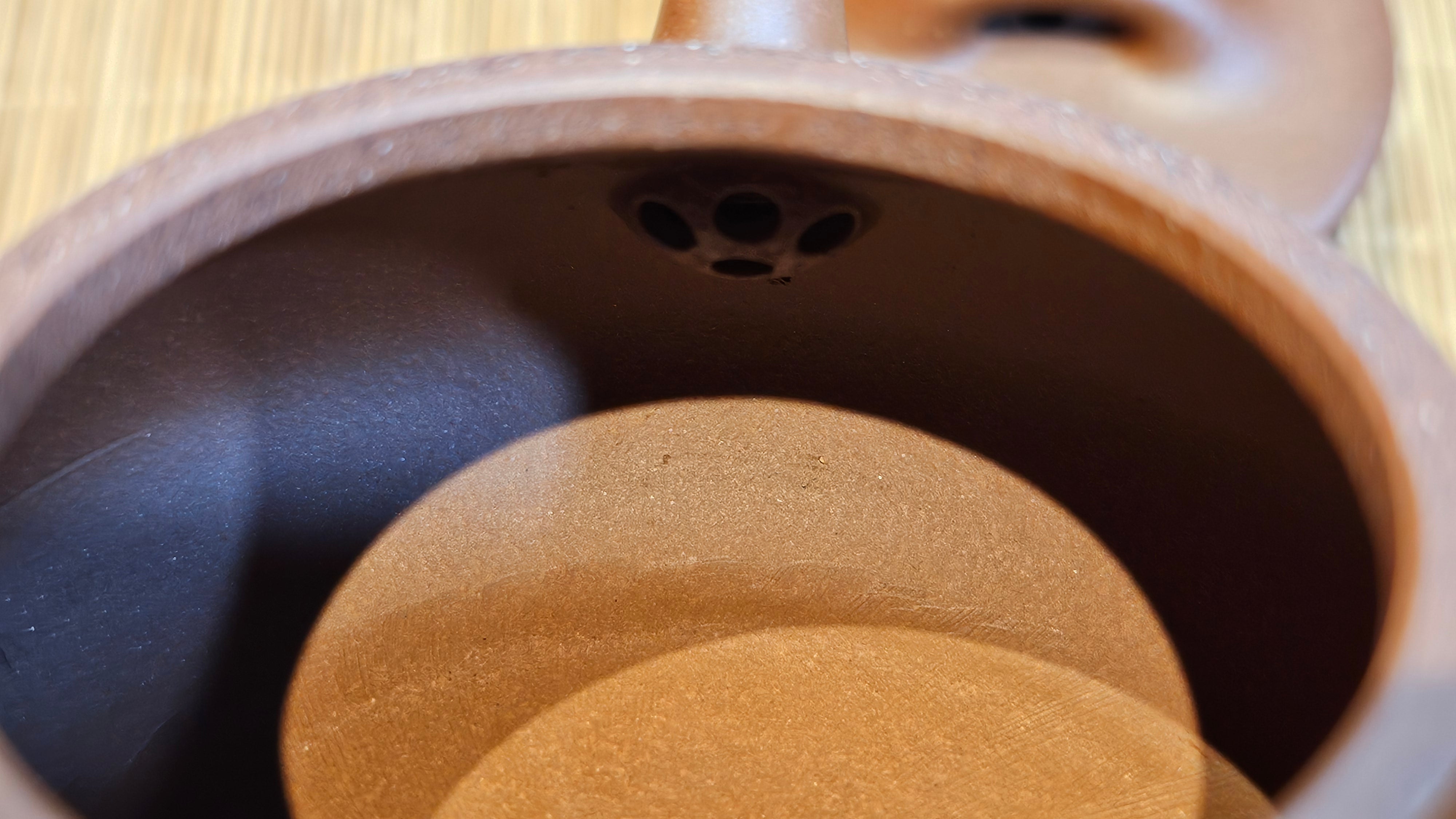 Shuo Piao 硕瓢, 221.3ml, Zi Ni 紫泥, by our Collaborative Craftsman Chen Huan 陈欢 ~ Congratulations to Mr R., 1728hrs 14th June 2025, Miami, FL.