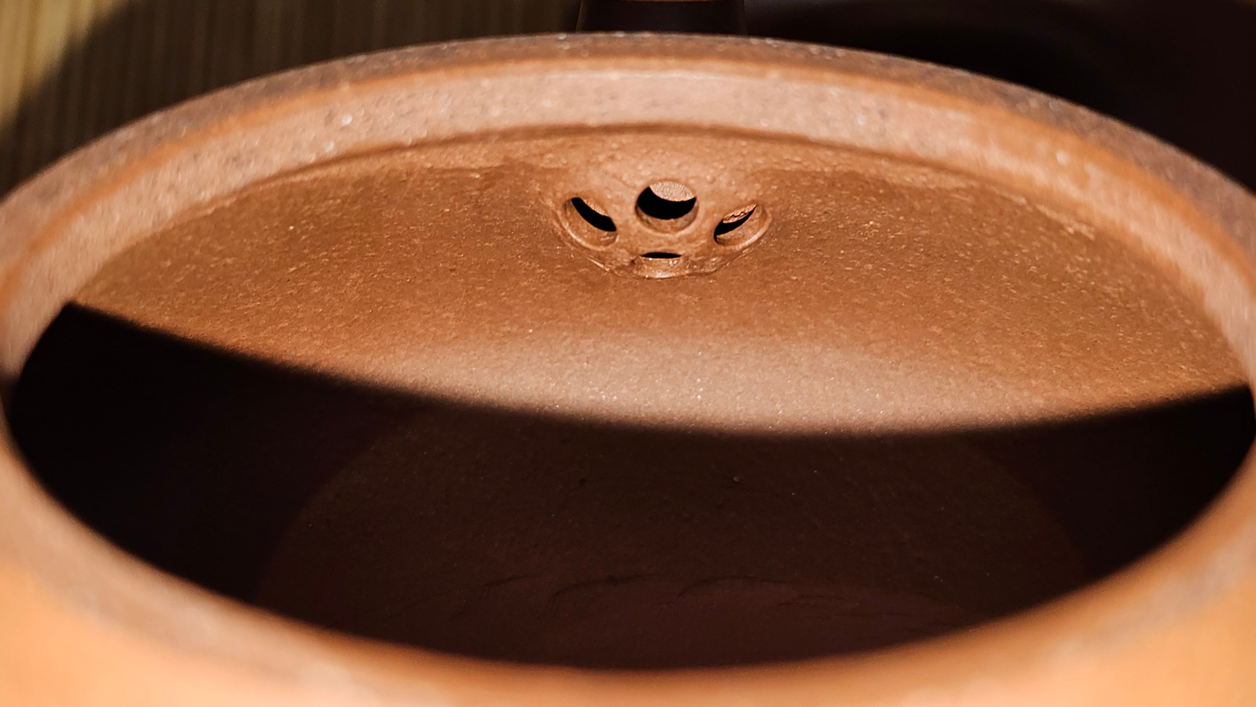 Shuo Piao 硕瓢, 221.3ml, Zi Ni 紫泥, by our Collaborative Craftsman Chen Huan 陈欢 ~ Congratulations to Mr R., 1728hrs 14th June 2025, Miami, FL.