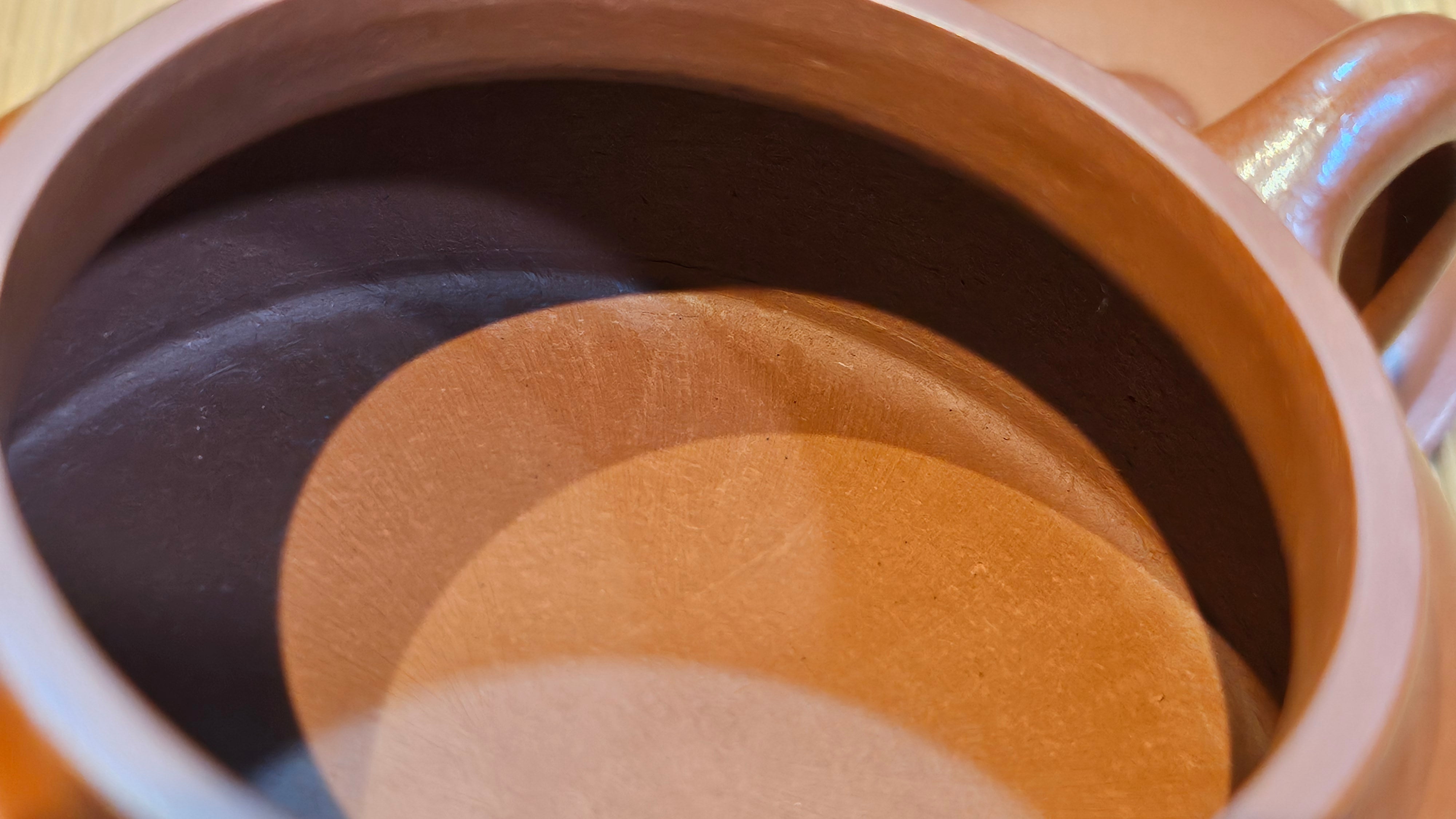 De Zhong 德钟 (Ai De Zhong 矮德钟), "上善若水", 122.8ml, Xiao Mei Yao Zhu Ni 小煤窑朱泥,  by Craftsman Shi Yun 石芸 ~ Congratulations to Mr C.T., 0048hrs 16th June 2025, MS.