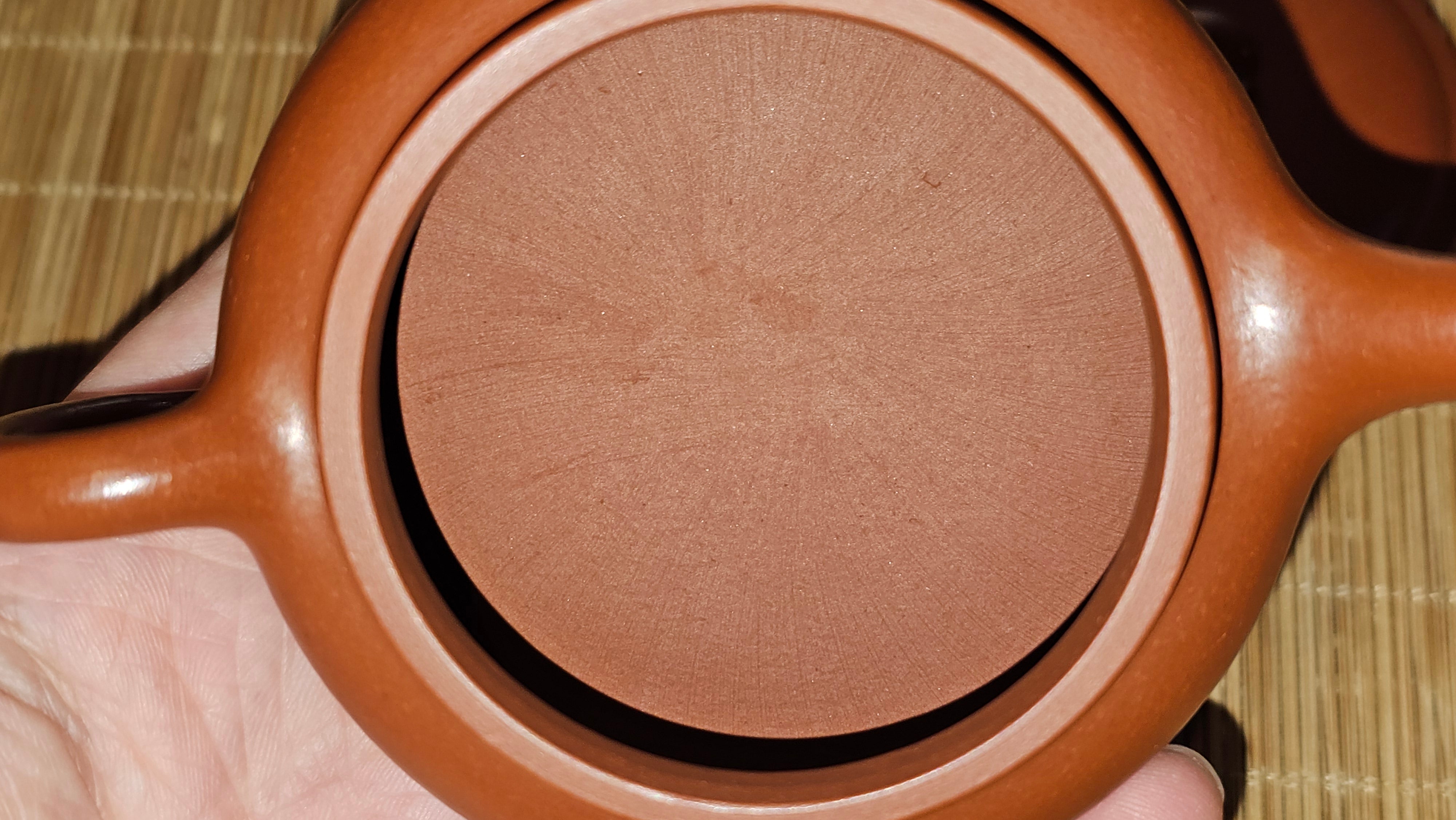 De Zhong 德钟 (Ai De Zhong 矮德钟), "上善若水", 122.8ml, Xiao Mei Yao Zhu Ni 小煤窑朱泥,  by Craftsman Shi Yun 石芸 ~ Congratulations to Mr C.T., 0048hrs 16th June 2025, MS.