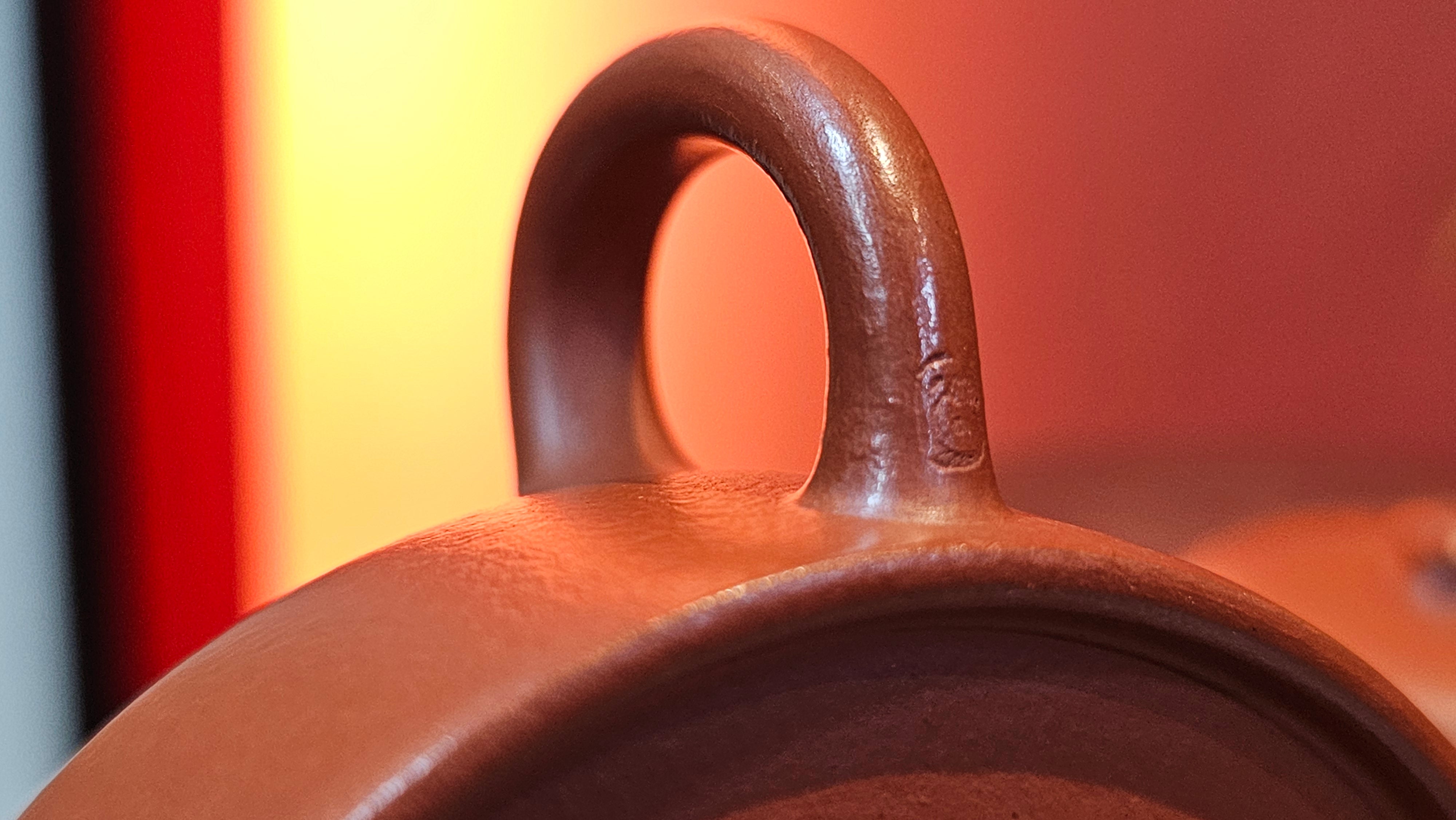 De Zhong 德钟 (Ai De Zhong 矮德钟), "上善若水", 122.8ml, Xiao Mei Yao Zhu Ni 小煤窑朱泥,  by Craftsman Shi Yun 石芸 ~ Congratulations to Mr C.T., 0048hrs 16th June 2025, MS.