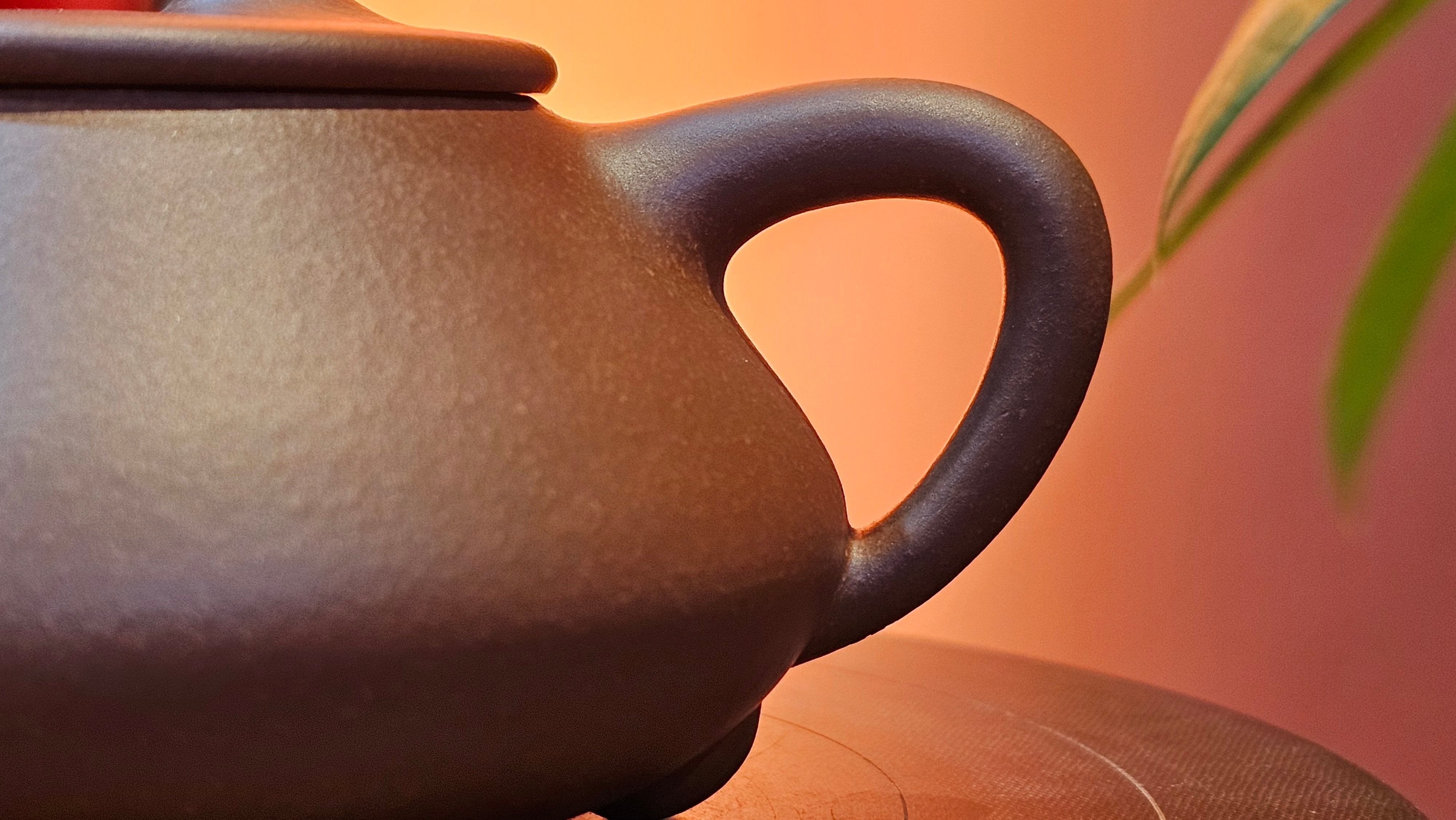 Shuo Piao 硕瓢, 221.3ml, Zi Ni 紫泥, by our Collaborative Craftsman Chen Huan 陈欢 ~ Congratulations to Mr R., 1728hrs 14th June 2025, Miami, FL.