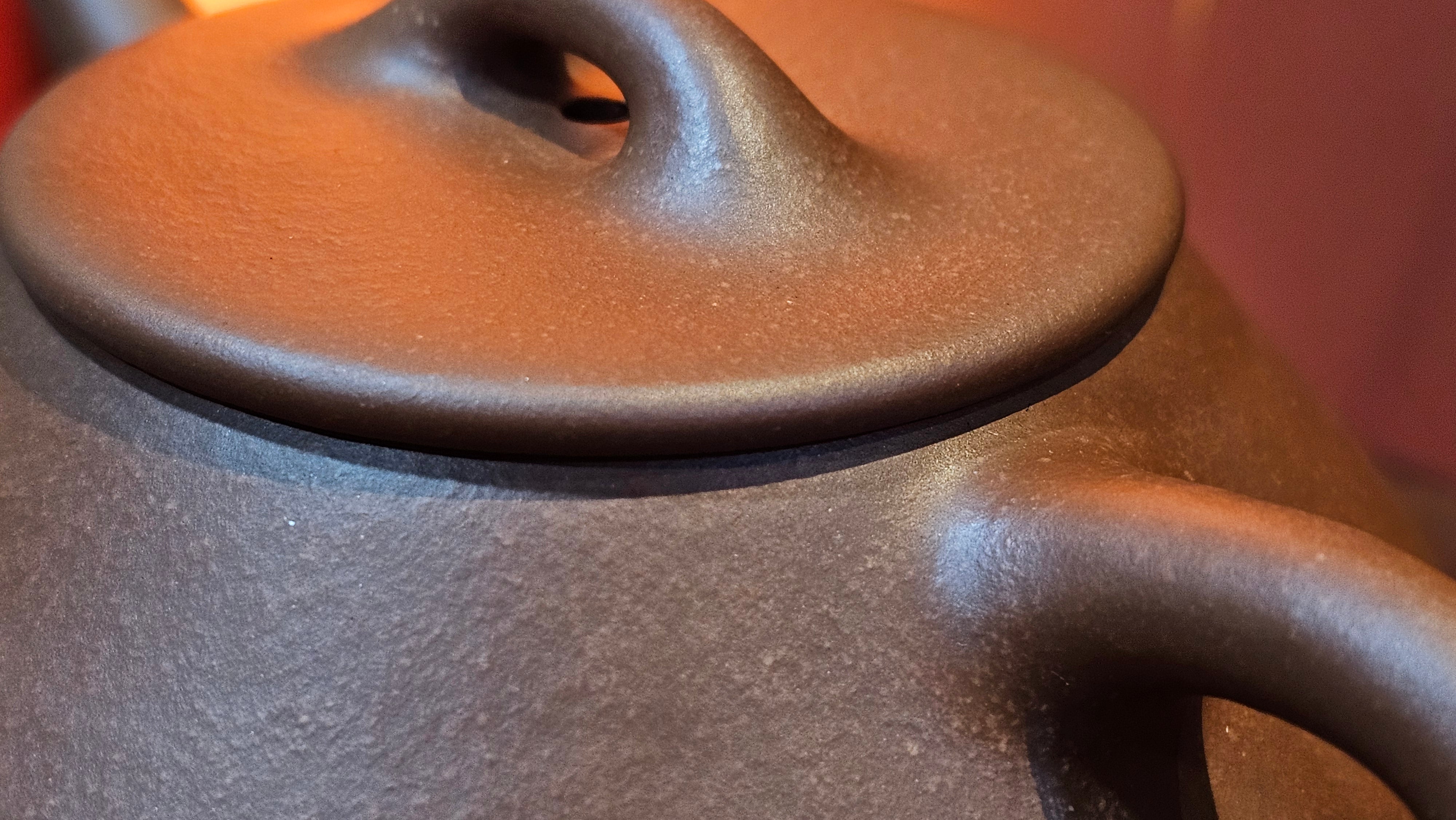 Shuo Piao 硕瓢, 221.3ml, Zi Ni 紫泥, by our Collaborative Craftsman Chen Huan 陈欢 ~ Congratulations to Mr R., 1728hrs 14th June 2025, Miami, FL.