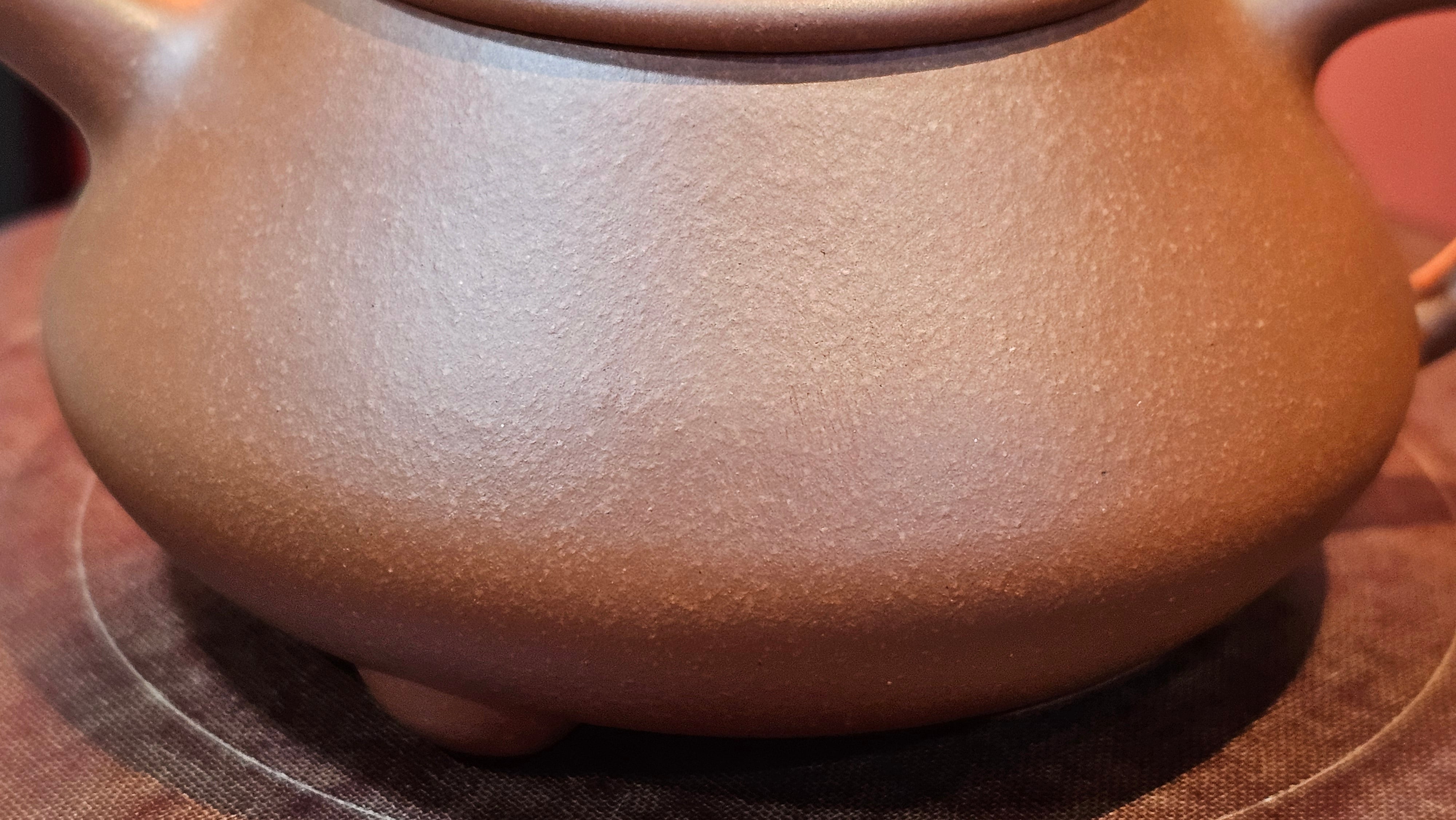 Shuo Piao 硕瓢, 221.3ml, Zi Ni 紫泥, by our Collaborative Craftsman Chen Huan 陈欢 ~ Congratulations to Mr R., 1728hrs 14th June 2025, Miami, FL.