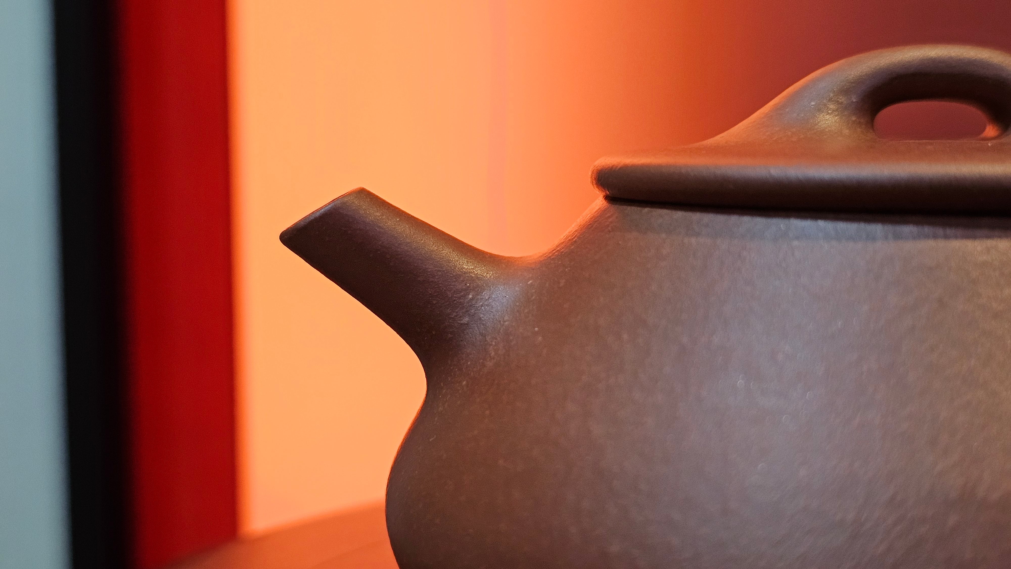 Shuo Piao 硕瓢, 221.3ml, Zi Ni 紫泥, by our Collaborative Craftsman Chen Huan 陈欢 ~ Congratulations to Mr R., 1728hrs 14th June 2025, Miami, FL.