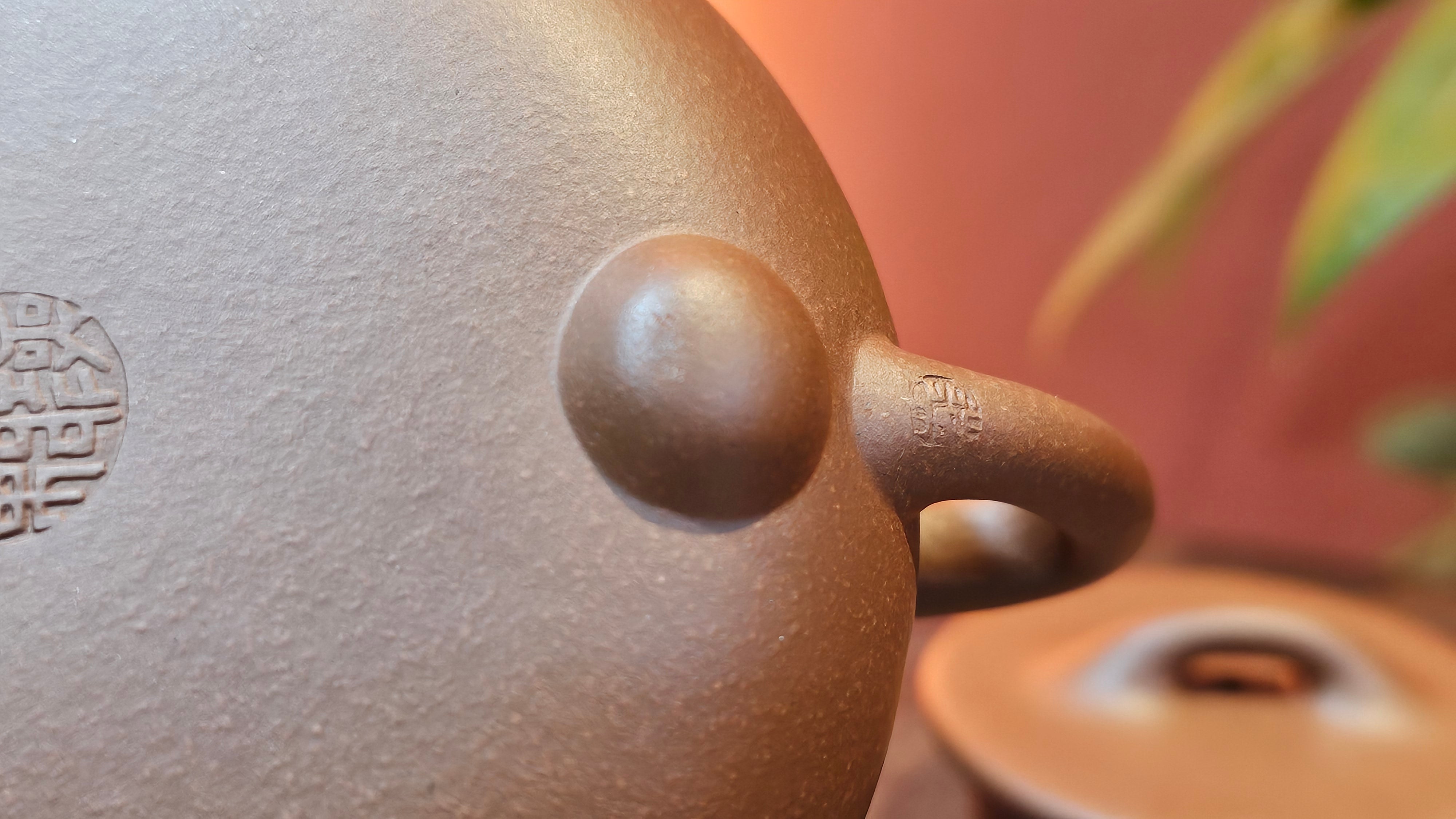 Shuo Piao 硕瓢, 221.3ml, Zi Ni 紫泥, by our Collaborative Craftsman Chen Huan 陈欢 ~ Congratulations to Mr R., 1728hrs 14th June 2025, Miami, FL.