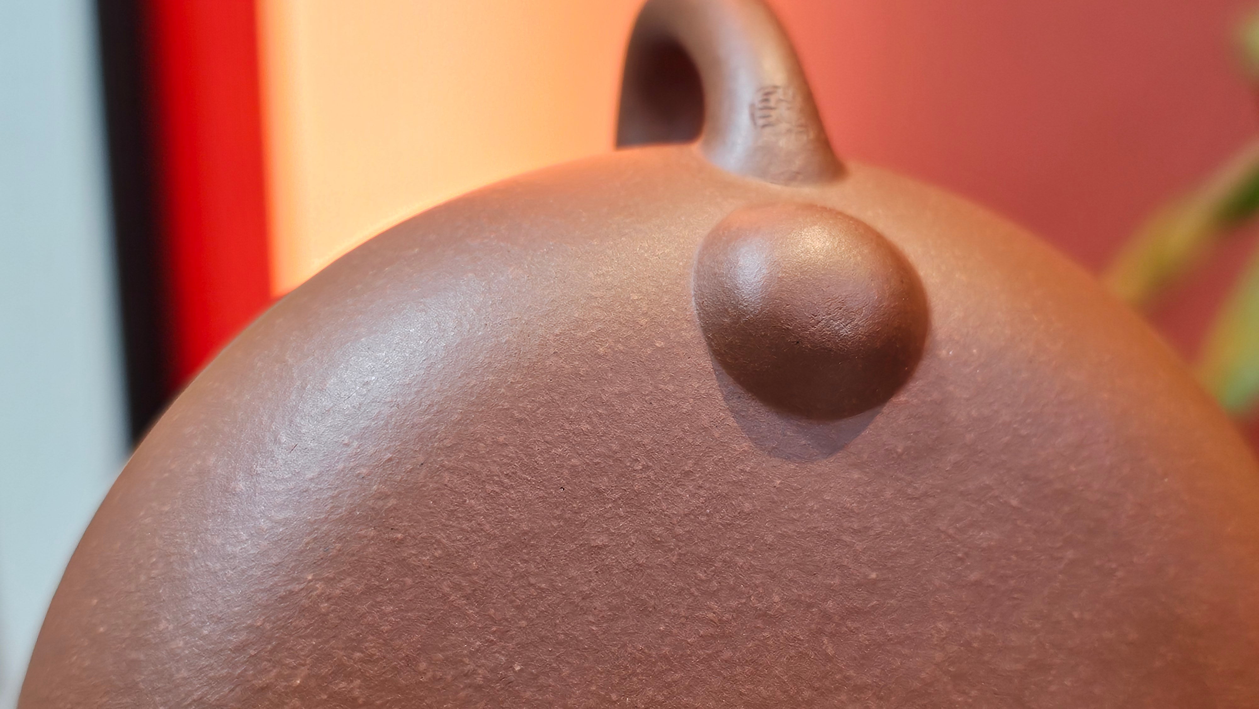 Shuo Piao 硕瓢, 221.3ml, Zi Ni 紫泥, by our Collaborative Craftsman Chen Huan 陈欢 ~ Congratulations to Mr R., 1728hrs 14th June 2025, Miami, FL.