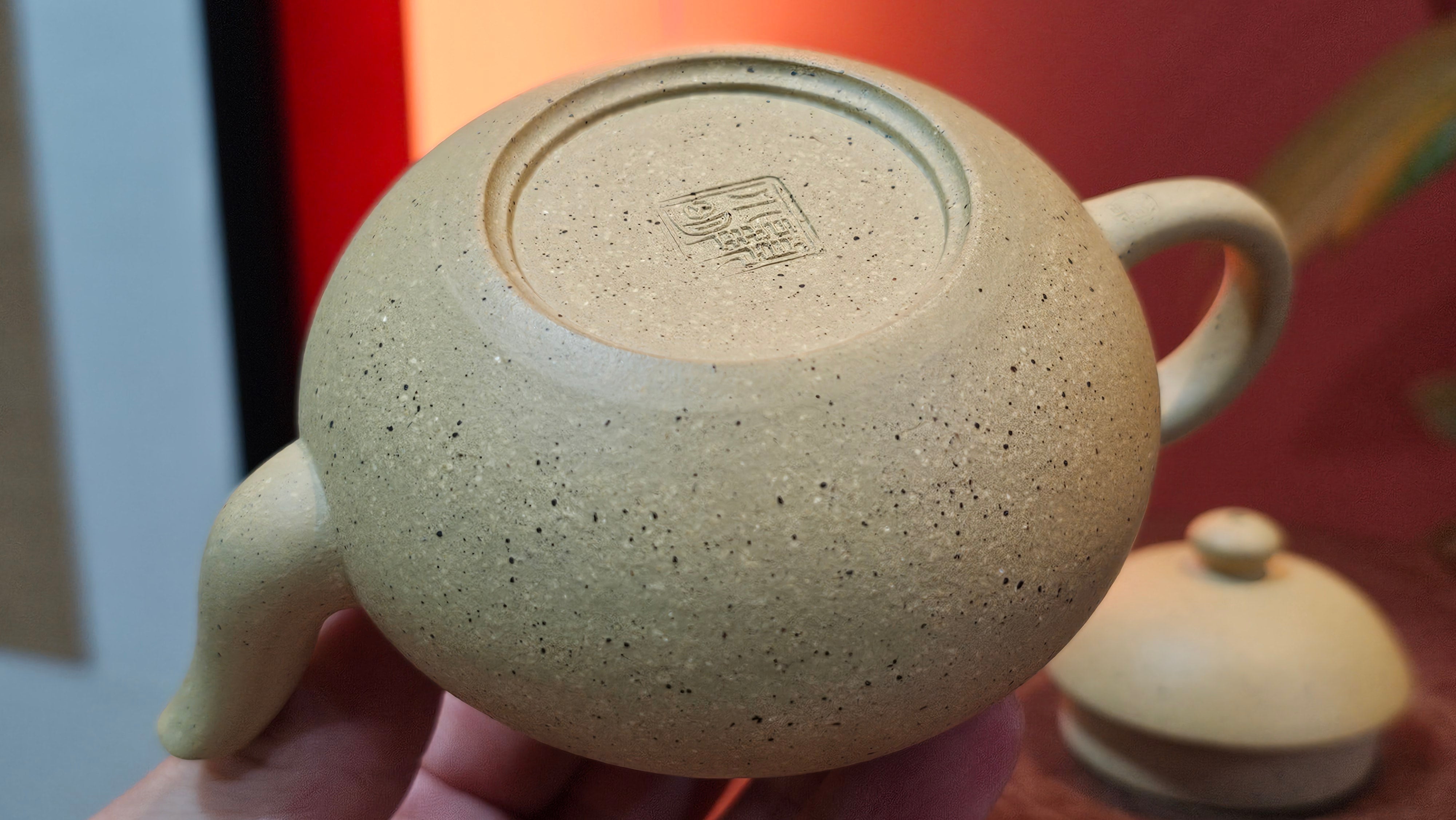 Li Xing 梨形, 163.1ml, Zhi Ma Duan Ni 芝麻段泥, by Craftsman Gu Xiao Ming 顾小明 ~ Congratulations to Mr A.K., 2247hrs 16th June 2025, Seattle, WA.