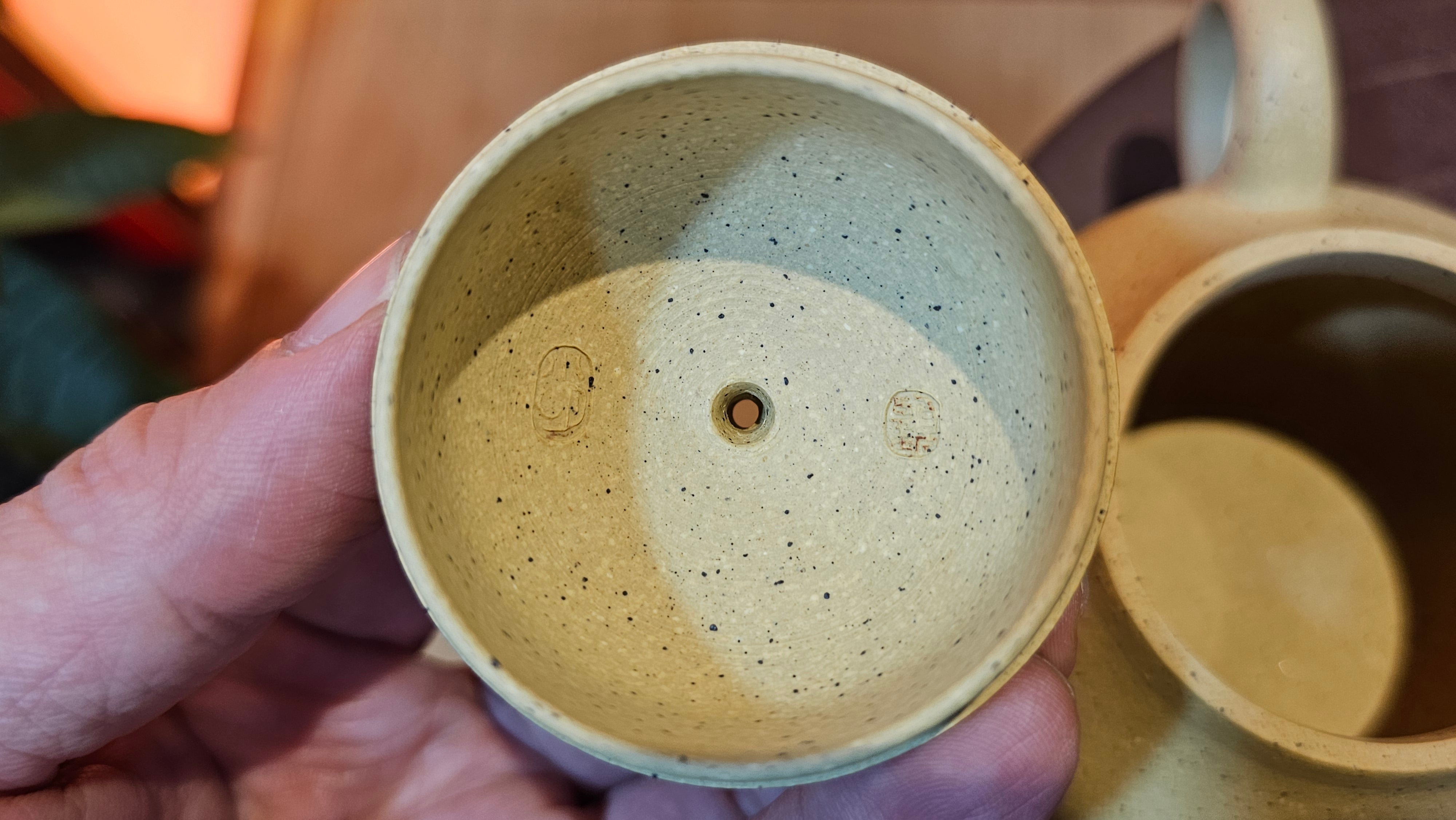 Li Xing 梨形, 163.1ml, Zhi Ma Duan Ni 芝麻段泥, by Craftsman Gu Xiao Ming 顾小明 ~ Congratulations to Mr A.K., 2247hrs 16th June 2025, Seattle, WA.