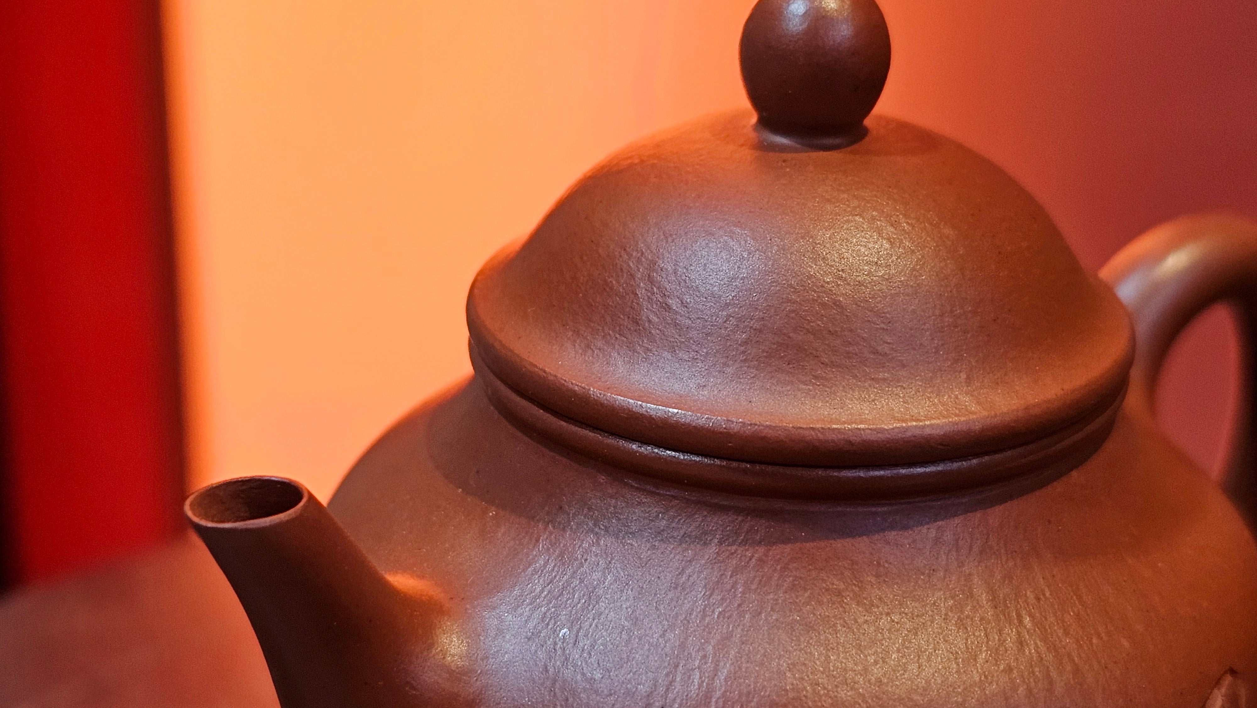 Yan Yun 颜韵, 99.1ml, Xiao Mei Yao Zhu Ni 小煤窑朱泥, by Collaborative Craftsman Zhai Yi Yao 翟一耀 with Engraving by Craftsman Yi De Shu 一德书 ~ Congratulations to Mr DA., 2125hrs 20th June 2025, Jingili, Australia 🇦🇺.