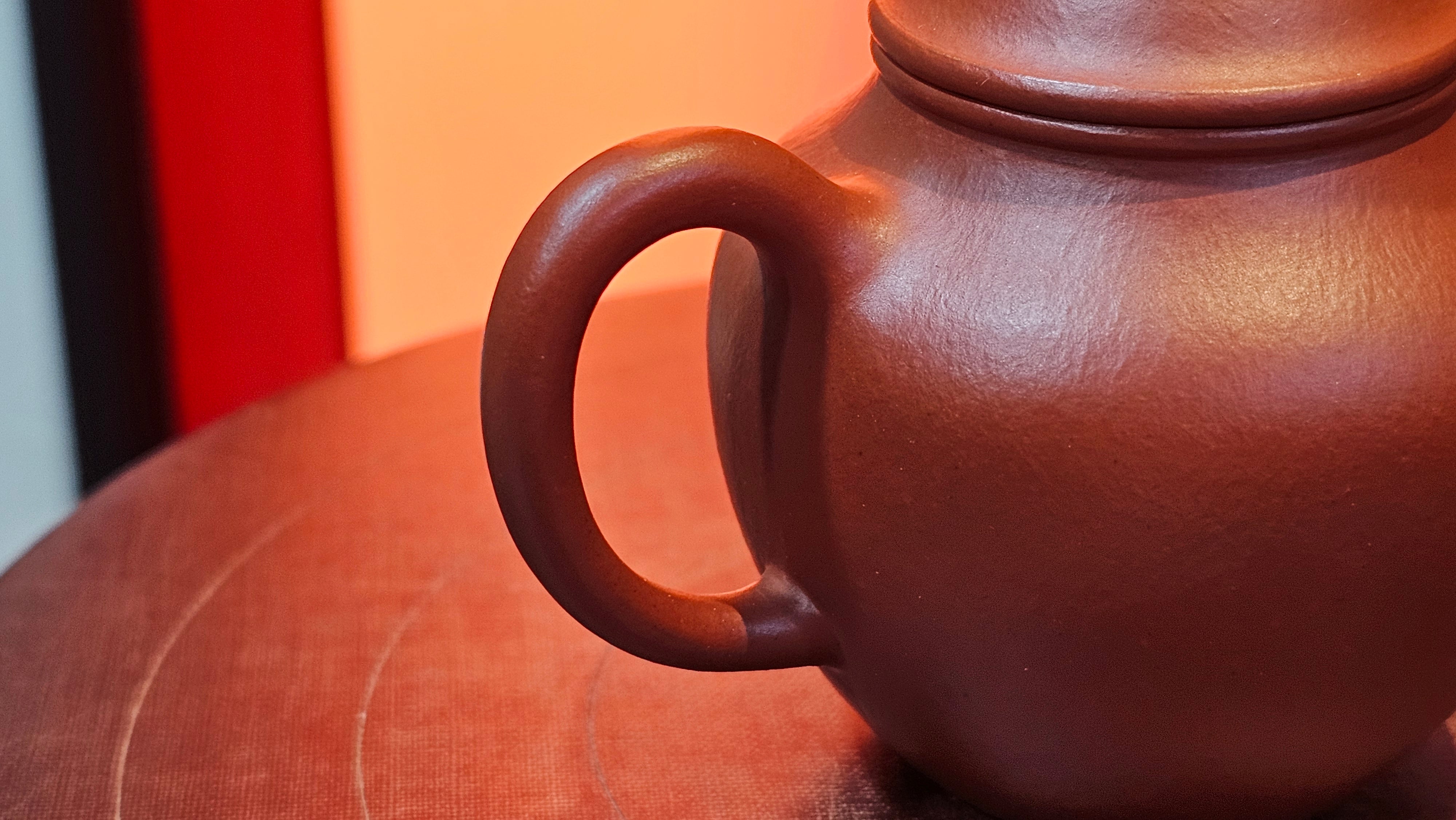 Yan Yun 颜韵, 99.1ml, Xiao Mei Yao Zhu Ni 小煤窑朱泥, by Collaborative Craftsman Zhai Yi Yao 翟一耀 with Engraving by Craftsman Yi De Shu 一德书 ~ Congratulations to Mr DA., 2125hrs 20th June 2025, Jingili, Australia 🇦🇺.