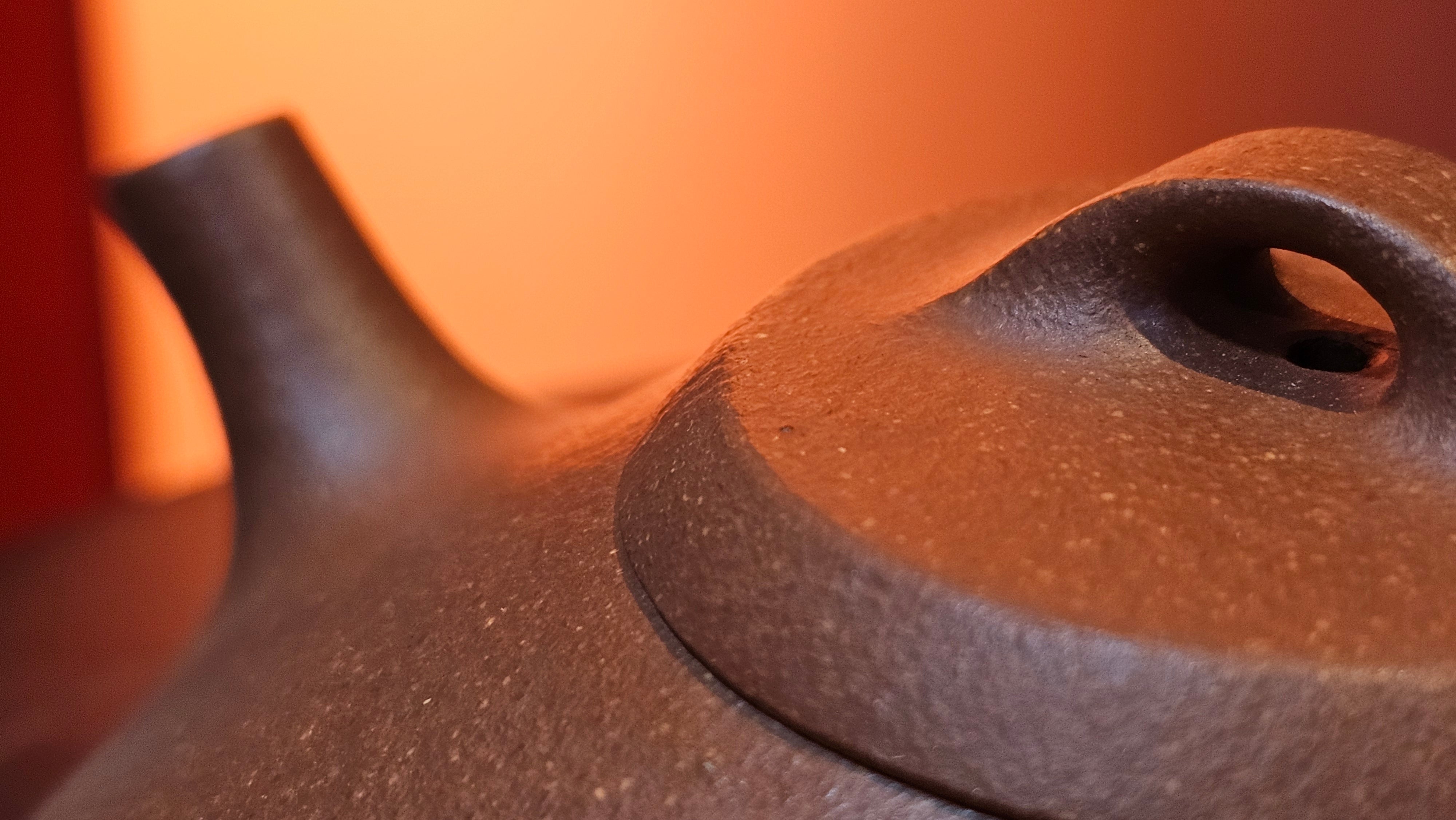 He Piao 合瓢, 151.0ml, Hong Jiang Po Ni 红降坡泥, by Craftsman Chen Gui Zhi 陈桂枝。(Red JiangPoNi is rarer than Yellow JiangPoNi, XiaoMeiYao ZhuNi & ZhaoZhuang ZhuNi) ~ Congratulations to Mr J.T., 0838hrs 20th June 2025, Chippendale, Australia 🇦🇺.