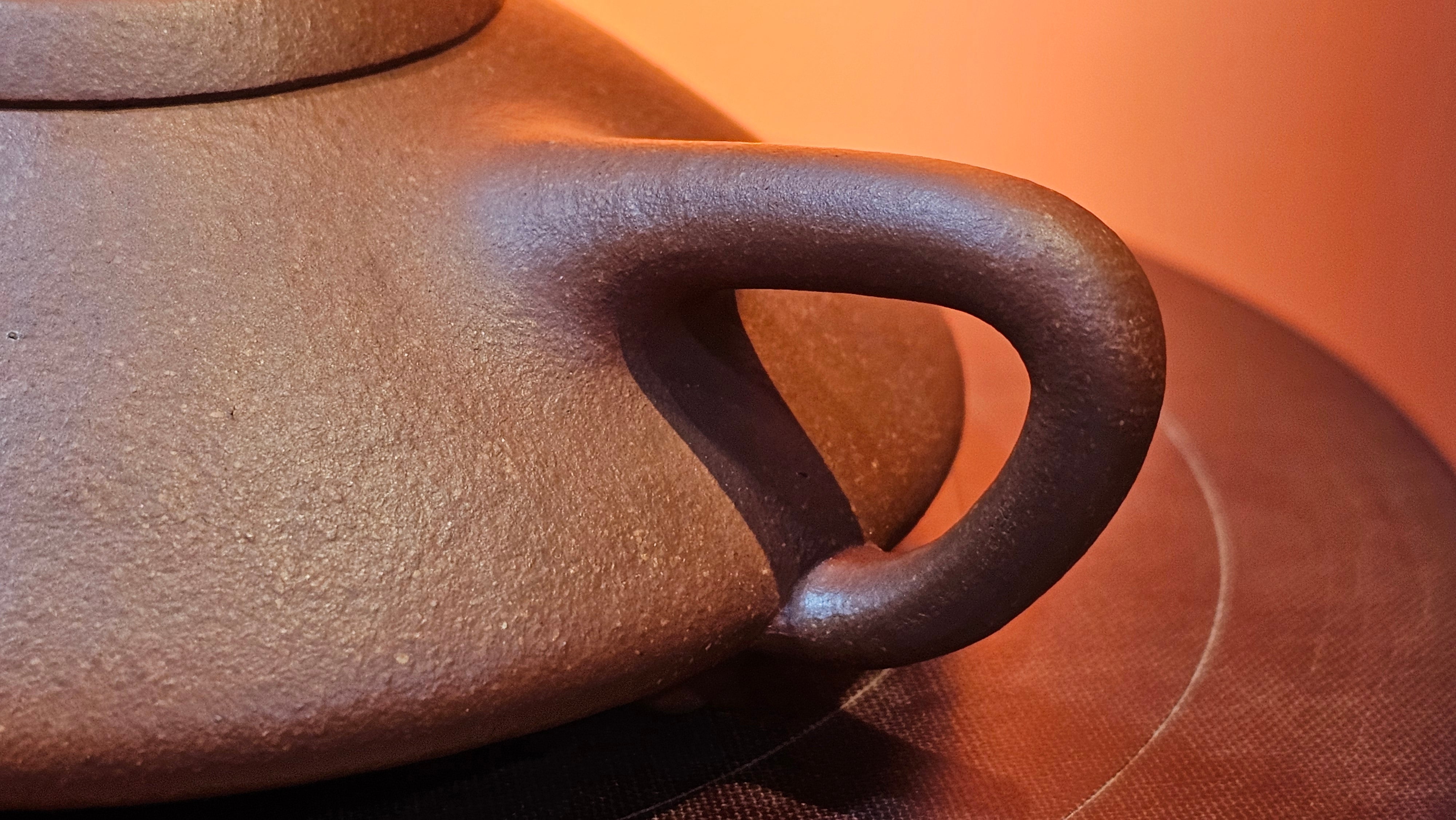 He Piao 合瓢, 151.0ml, Hong Jiang Po Ni 红降坡泥, by Craftsman Chen Gui Zhi 陈桂枝。(Red JiangPoNi is rarer than Yellow JiangPoNi, XiaoMeiYao ZhuNi & ZhaoZhuang ZhuNi) ~ Congratulations to Mr J.T., 0838hrs 20th June 2025, Chippendale, Australia 🇦🇺.