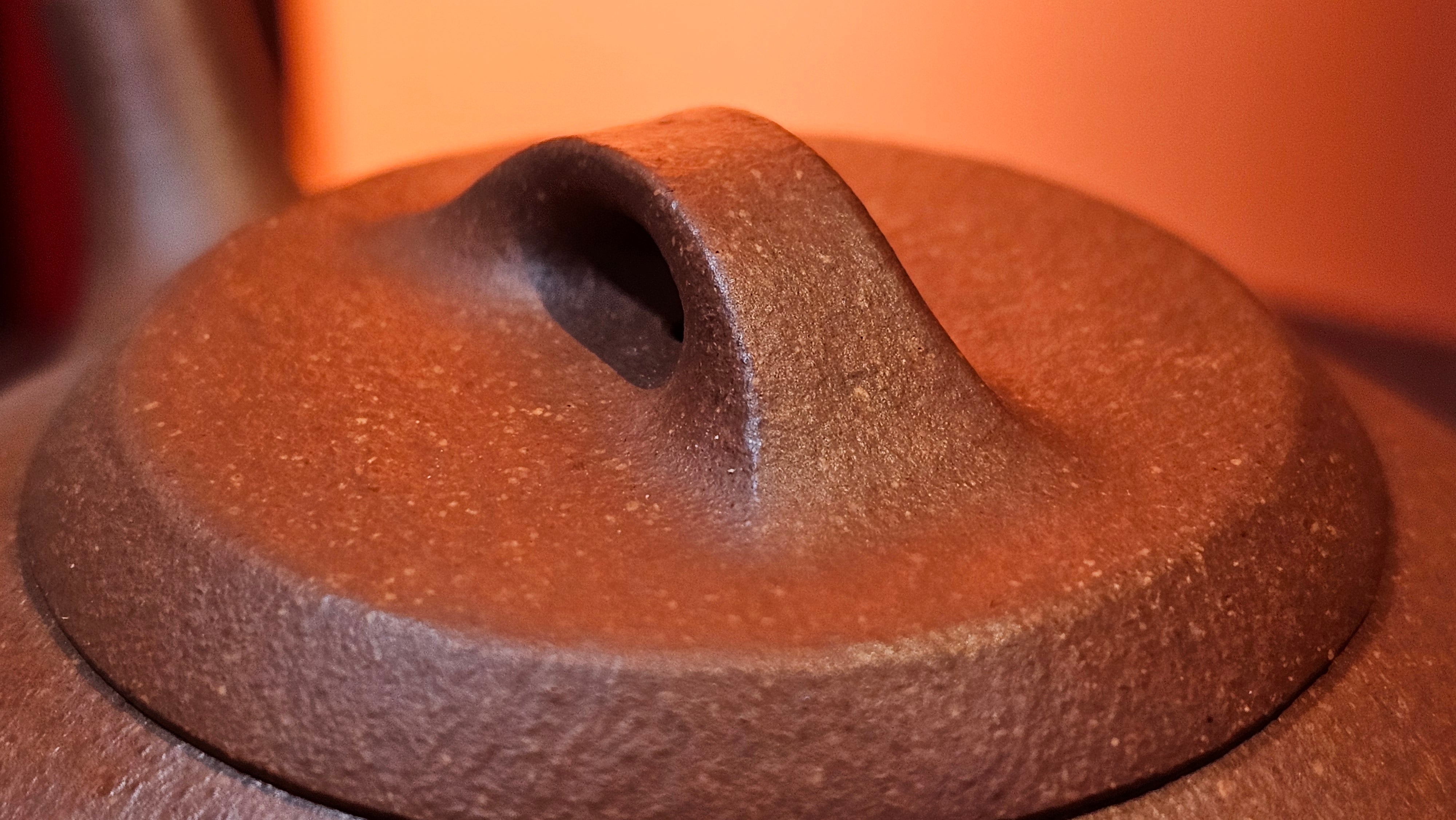 He Piao 合瓢, 151.0ml, Hong Jiang Po Ni 红降坡泥, by Craftsman Chen Gui Zhi 陈桂枝。(Red JiangPoNi is rarer than Yellow JiangPoNi, XiaoMeiYao ZhuNi & ZhaoZhuang ZhuNi) ~ Congratulations to Mr J.T., 0838hrs 20th June 2025, Chippendale, Australia 🇦🇺.