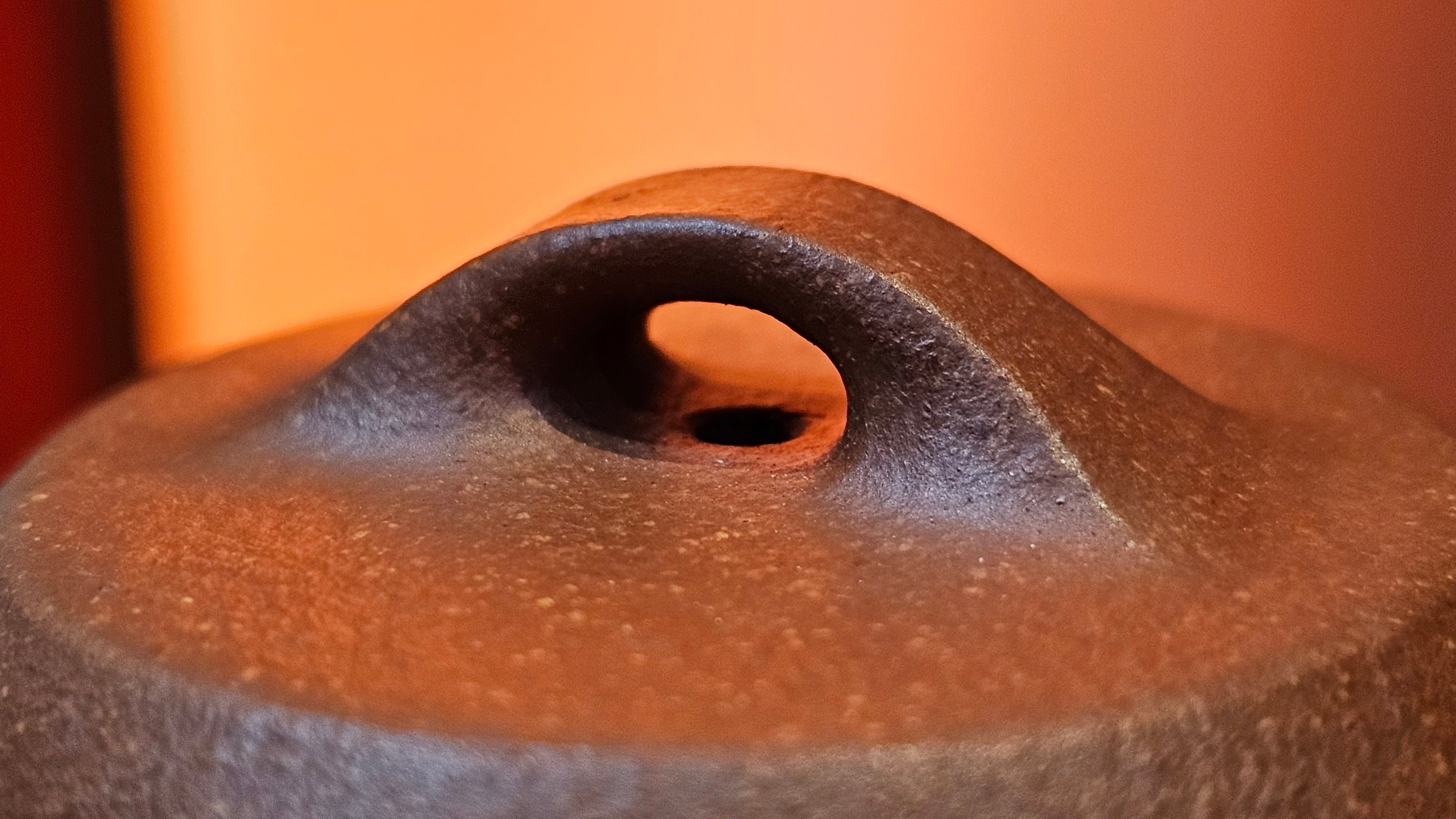 He Piao 合瓢, 151.0ml, Hong Jiang Po Ni 红降坡泥, by Craftsman Chen Gui Zhi 陈桂枝。(Red JiangPoNi is rarer than Yellow JiangPoNi, XiaoMeiYao ZhuNi & ZhaoZhuang ZhuNi) ~ Congratulations to Mr J.T., 0838hrs 20th June 2025, Chippendale, Australia 🇦🇺.