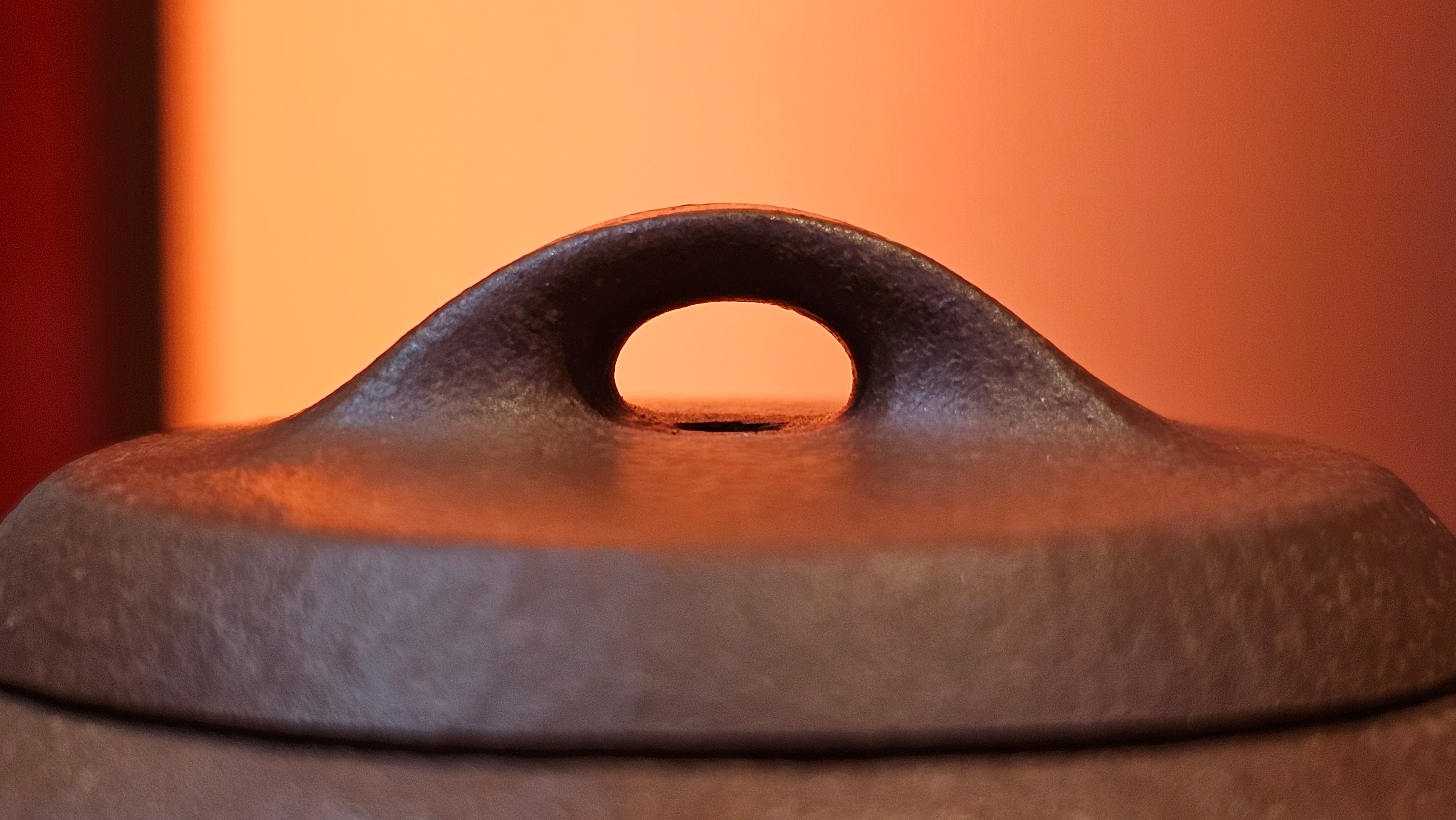 He Piao 合瓢, 151.0ml, Hong Jiang Po Ni 红降坡泥, by Craftsman Chen Gui Zhi 陈桂枝。(Red JiangPoNi is rarer than Yellow JiangPoNi, XiaoMeiYao ZhuNi & ZhaoZhuang ZhuNi) ~ Congratulations to Mr J.T., 0838hrs 20th June 2025, Chippendale, Australia 🇦🇺.