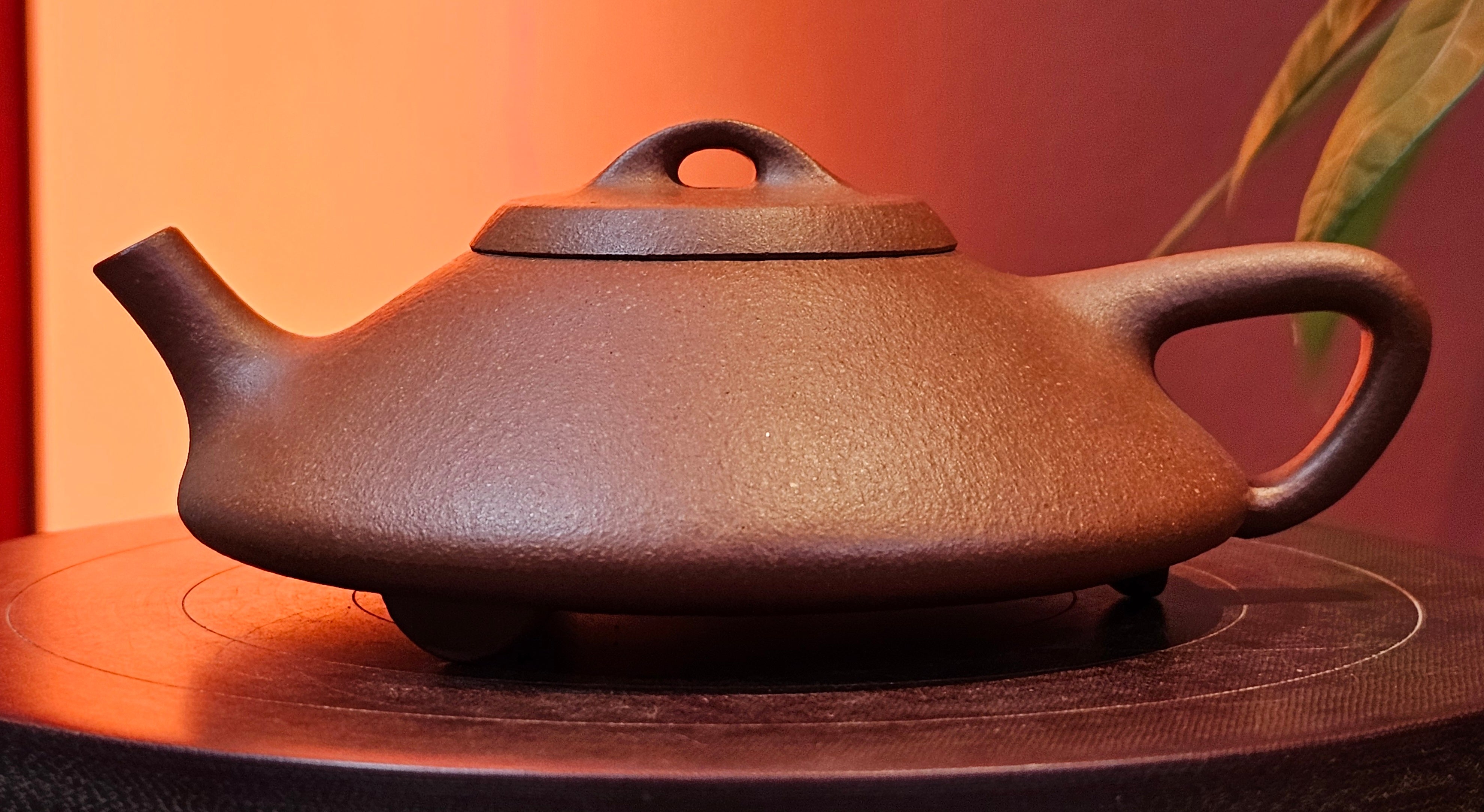 He Piao 合瓢, 151.0ml, Hong Jiang Po Ni 红降坡泥, by Craftsman Chen Gui Zhi 陈桂枝。(Red JiangPoNi is rarer than Yellow JiangPoNi, XiaoMeiYao ZhuNi & ZhaoZhuang ZhuNi) ~ Congratulations to Mr J.T., 0838hrs 20th June 2025, Chippendale, Australia 🇦🇺.