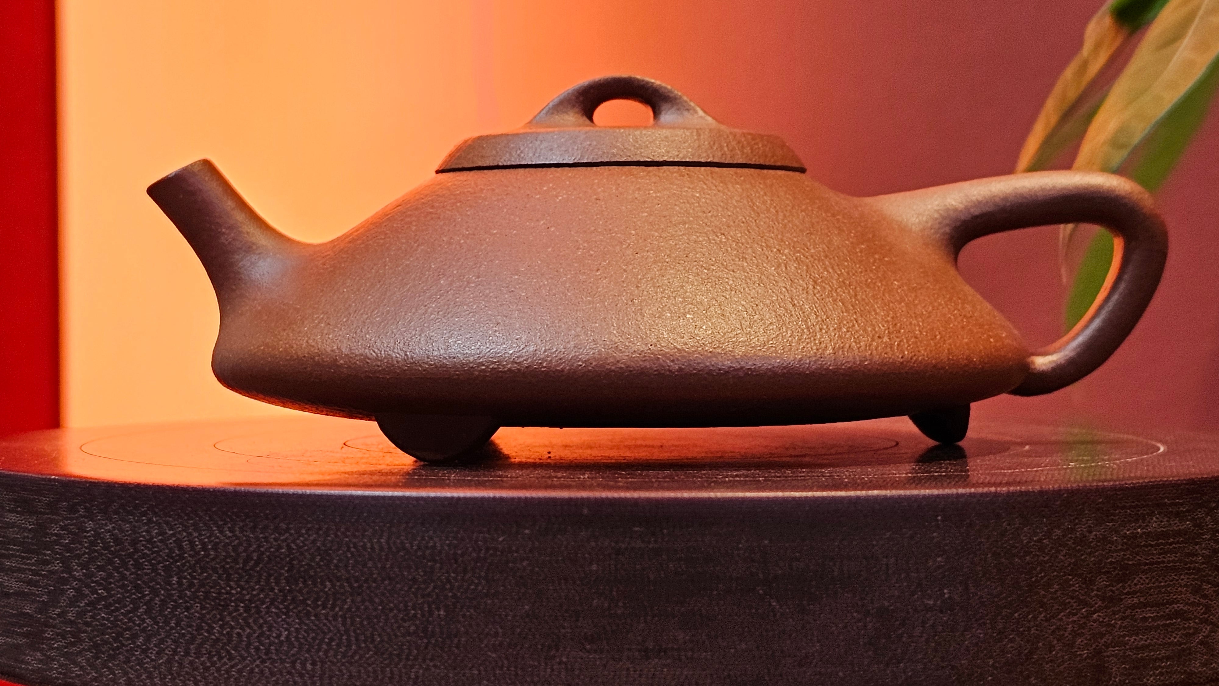 He Piao 合瓢, 151.0ml, Hong Jiang Po Ni 红降坡泥, by Craftsman Chen Gui Zhi 陈桂枝。(Red JiangPoNi is rarer than Yellow JiangPoNi, XiaoMeiYao ZhuNi & ZhaoZhuang ZhuNi) ~ Congratulations to Mr J.T., 0838hrs 20th June 2025, Chippendale, Australia 🇦🇺.