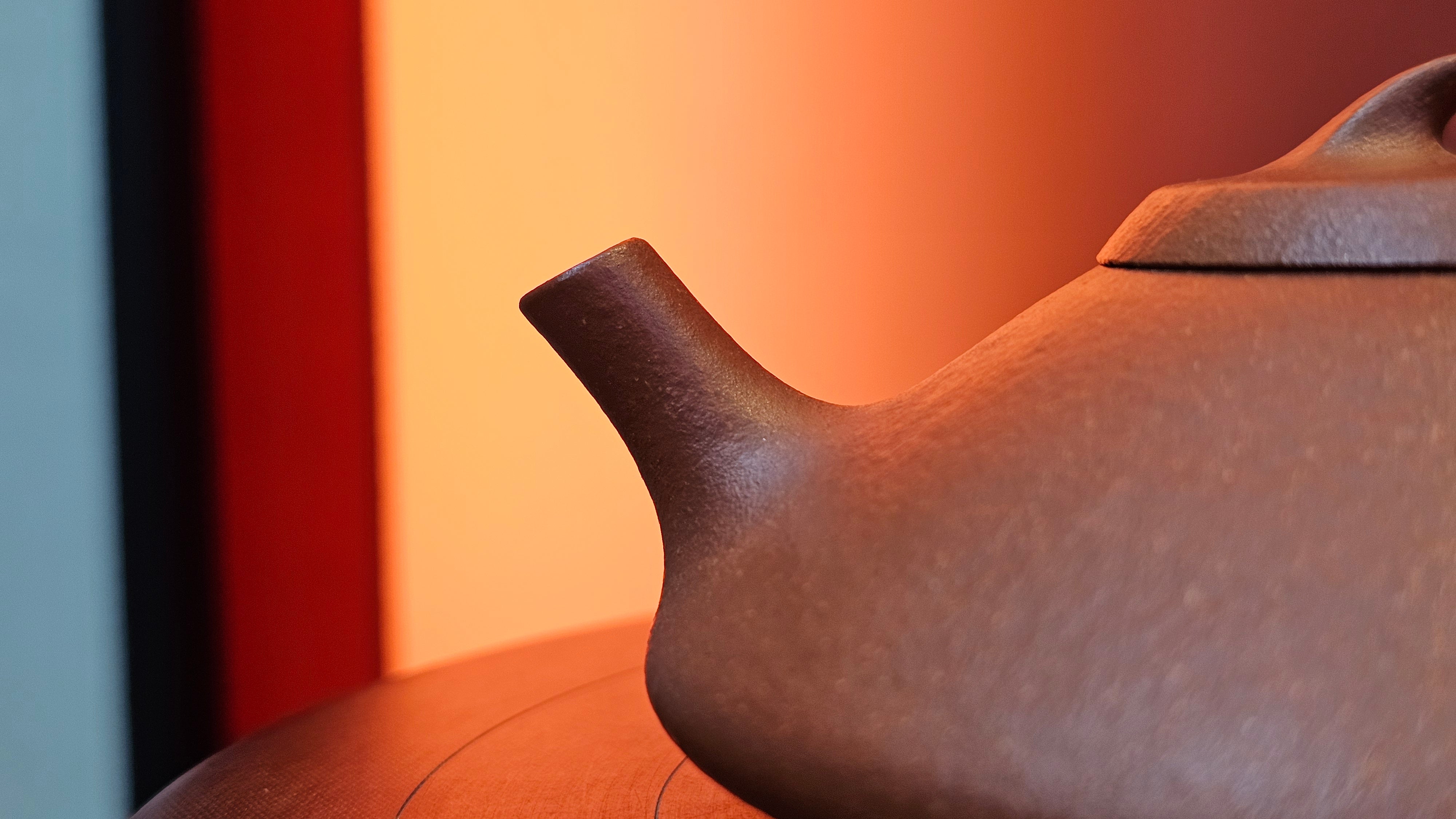 He Piao 合瓢, 151.0ml, Hong Jiang Po Ni 红降坡泥, by Craftsman Chen Gui Zhi 陈桂枝。(Red JiangPoNi is rarer than Yellow JiangPoNi, XiaoMeiYao ZhuNi & ZhaoZhuang ZhuNi) ~ Congratulations to Mr J.T., 0838hrs 20th June 2025, Chippendale, Australia 🇦🇺.