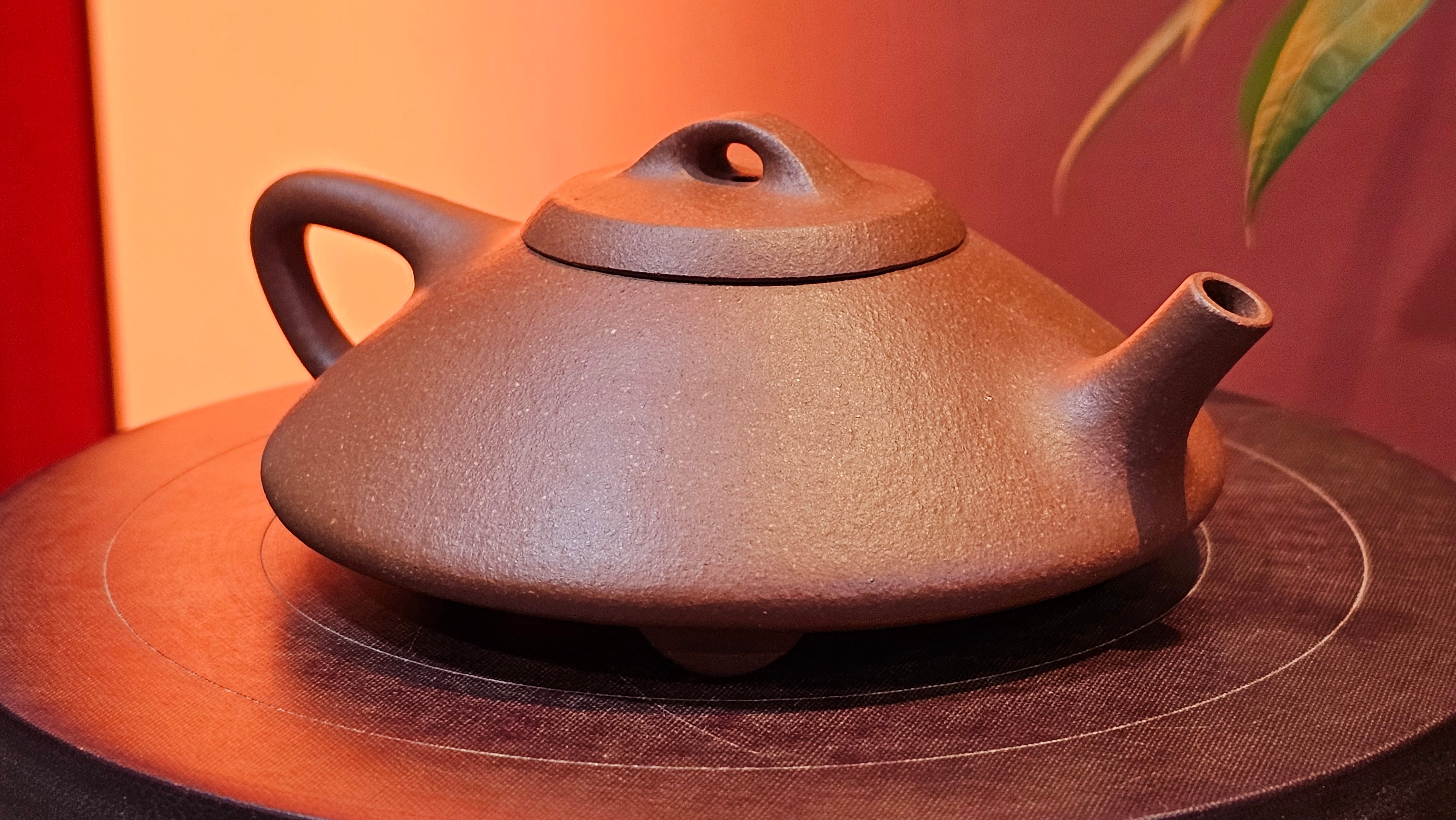 He Piao 合瓢, 151.0ml, Hong Jiang Po Ni 红降坡泥, by Craftsman Chen Gui Zhi 陈桂枝。(Red JiangPoNi is rarer than Yellow JiangPoNi, XiaoMeiYao ZhuNi & ZhaoZhuang ZhuNi) ~ Congratulations to Mr J.T., 0838hrs 20th June 2025, Chippendale, Australia 🇦🇺.