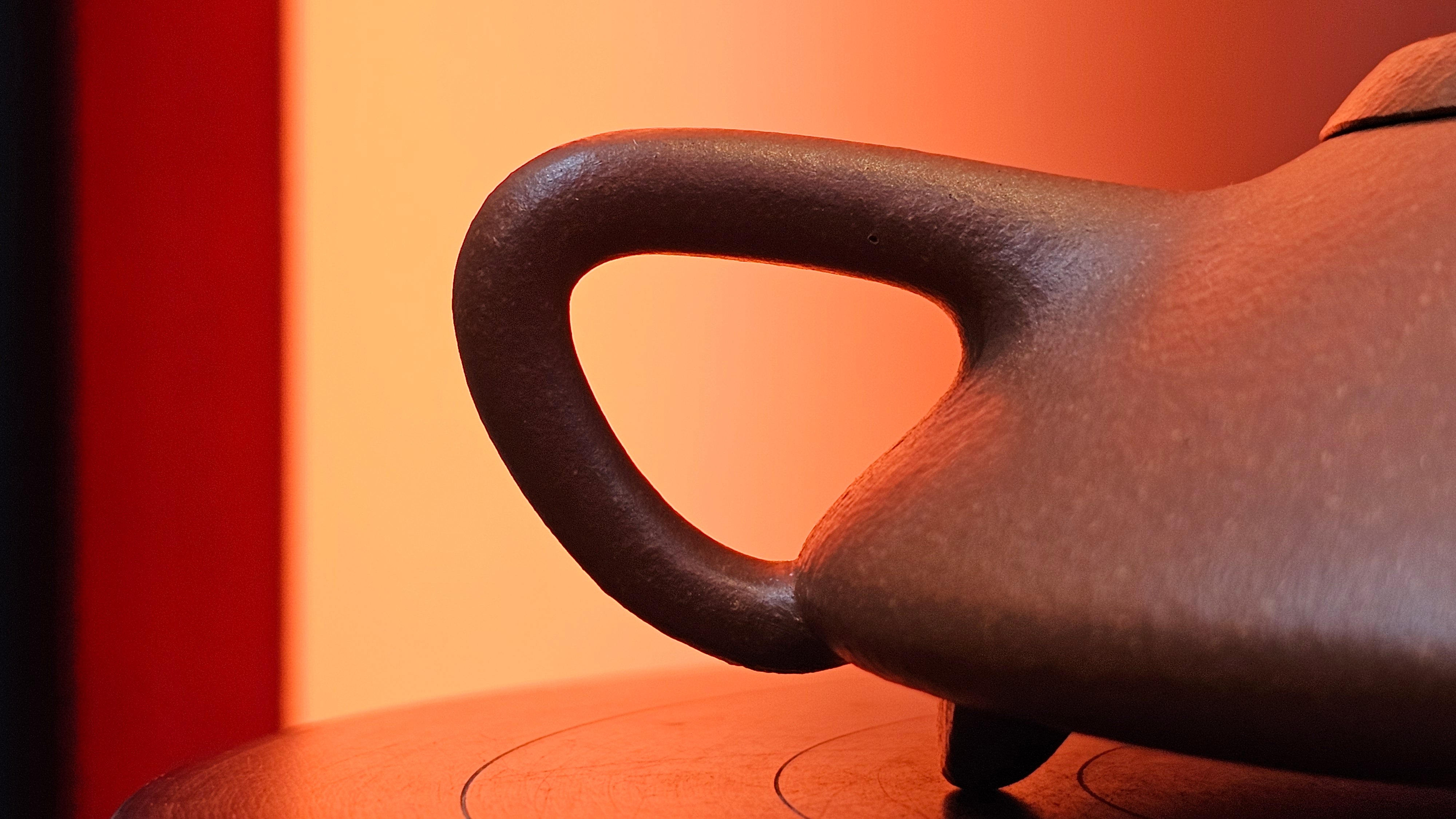 He Piao 合瓢, 151.0ml, Hong Jiang Po Ni 红降坡泥, by Craftsman Chen Gui Zhi 陈桂枝。(Red JiangPoNi is rarer than Yellow JiangPoNi, XiaoMeiYao ZhuNi & ZhaoZhuang ZhuNi) ~ Congratulations to Mr J.T., 0838hrs 20th June 2025, Chippendale, Australia 🇦🇺.