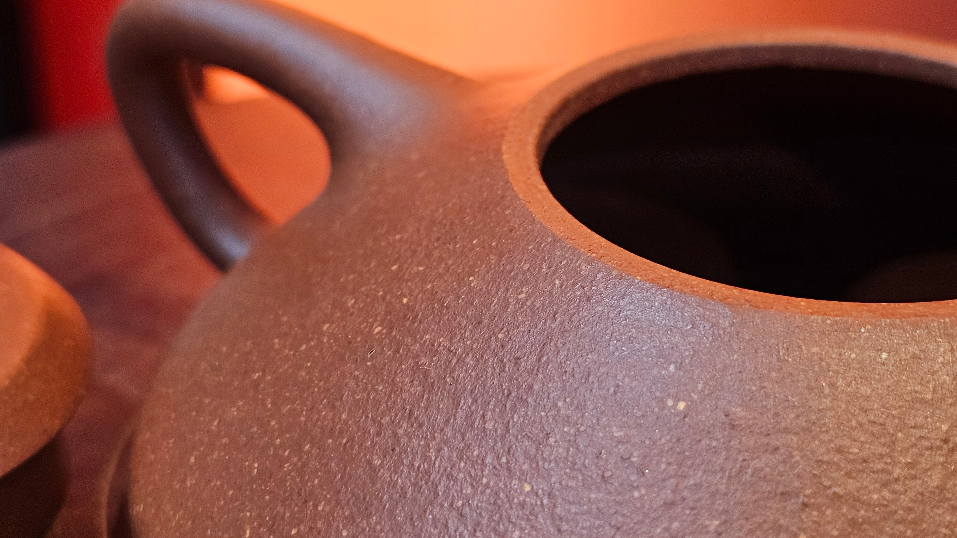 He Piao 合瓢, 151.0ml, Hong Jiang Po Ni 红降坡泥, by Craftsman Chen Gui Zhi 陈桂枝。(Red JiangPoNi is rarer than Yellow JiangPoNi, XiaoMeiYao ZhuNi & ZhaoZhuang ZhuNi) ~ Congratulations to Mr J.T., 0838hrs 20th June 2025, Chippendale, Australia 🇦🇺.