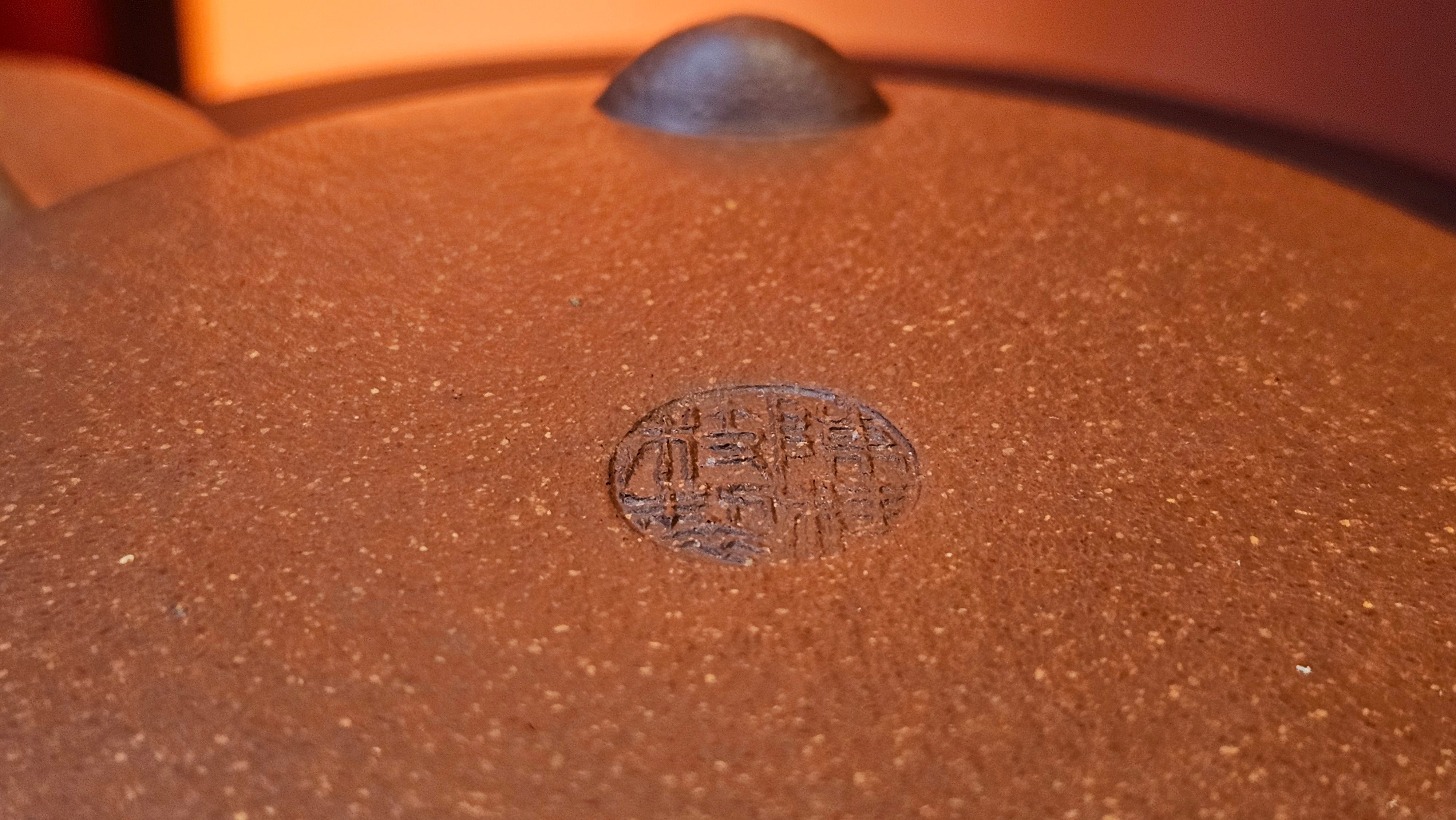 He Piao 合瓢, 151.0ml, Hong Jiang Po Ni 红降坡泥, by Craftsman Chen Gui Zhi 陈桂枝。(Red JiangPoNi is rarer than Yellow JiangPoNi, XiaoMeiYao ZhuNi & ZhaoZhuang ZhuNi) ~ Congratulations to Mr J.T., 0838hrs 20th June 2025, Chippendale, Australia 🇦🇺.