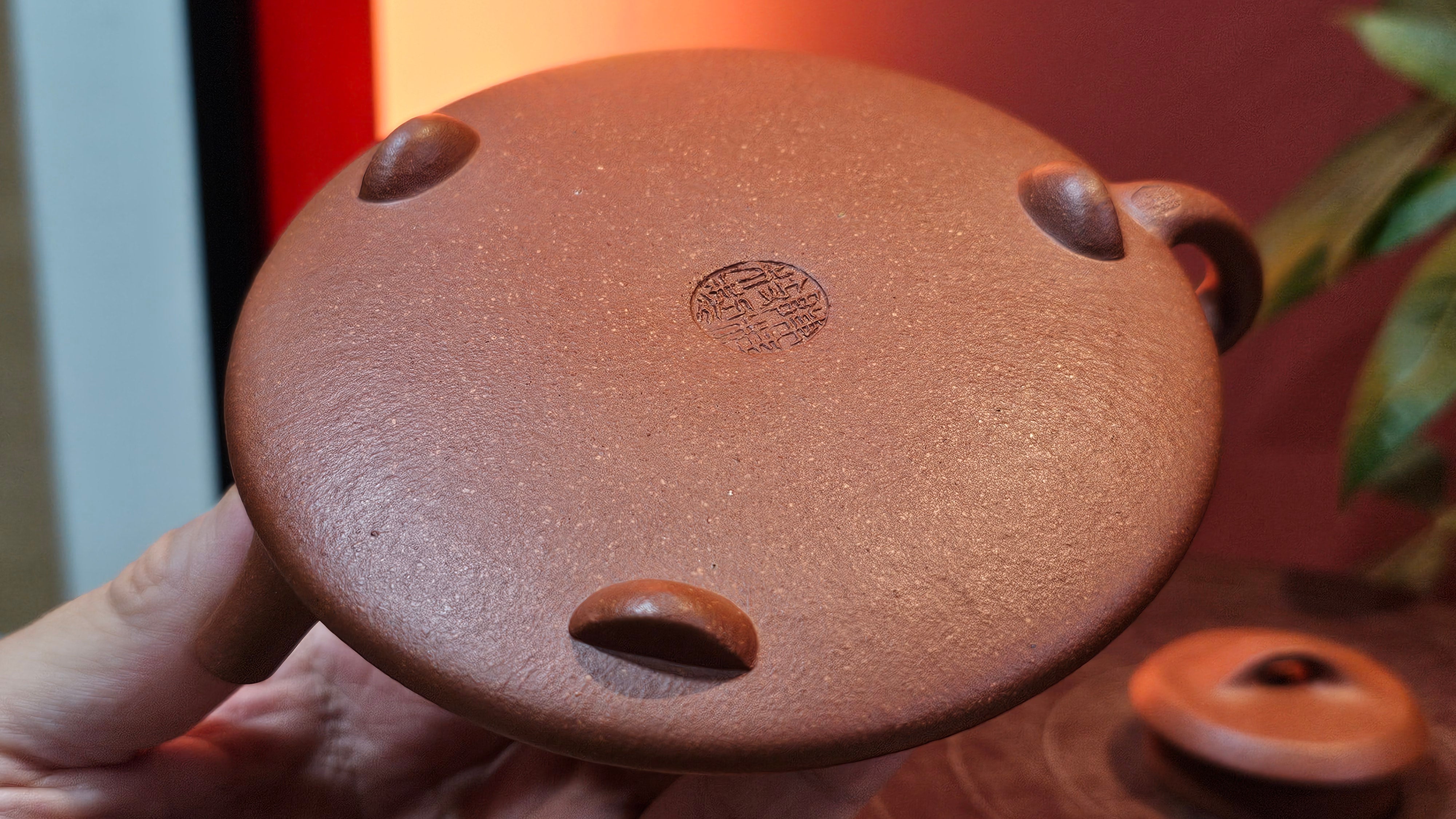 He Piao 合瓢, 151.0ml, Hong Jiang Po Ni 红降坡泥, by Craftsman Chen Gui Zhi 陈桂枝。(Red JiangPoNi is rarer than Yellow JiangPoNi, XiaoMeiYao ZhuNi & ZhaoZhuang ZhuNi) ~ Congratulations to Mr J.T., 0838hrs 20th June 2025, Chippendale, Australia 🇦🇺.