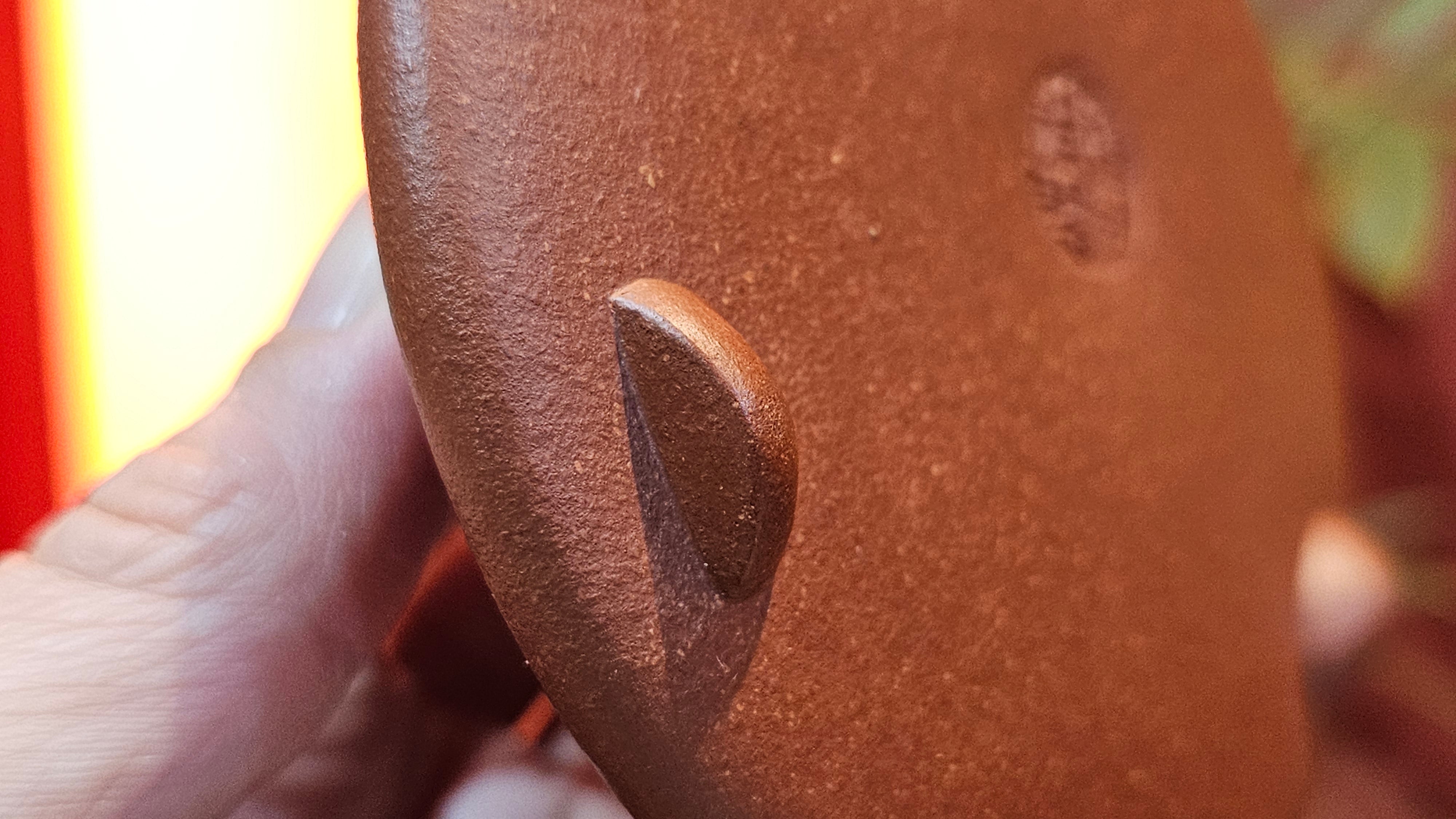 He Piao 合瓢, 151.0ml, Hong Jiang Po Ni 红降坡泥, by Craftsman Chen Gui Zhi 陈桂枝。(Red JiangPoNi is rarer than Yellow JiangPoNi, XiaoMeiYao ZhuNi & ZhaoZhuang ZhuNi) ~ Congratulations to Mr J.T., 0838hrs 20th June 2025, Chippendale, Australia 🇦🇺.