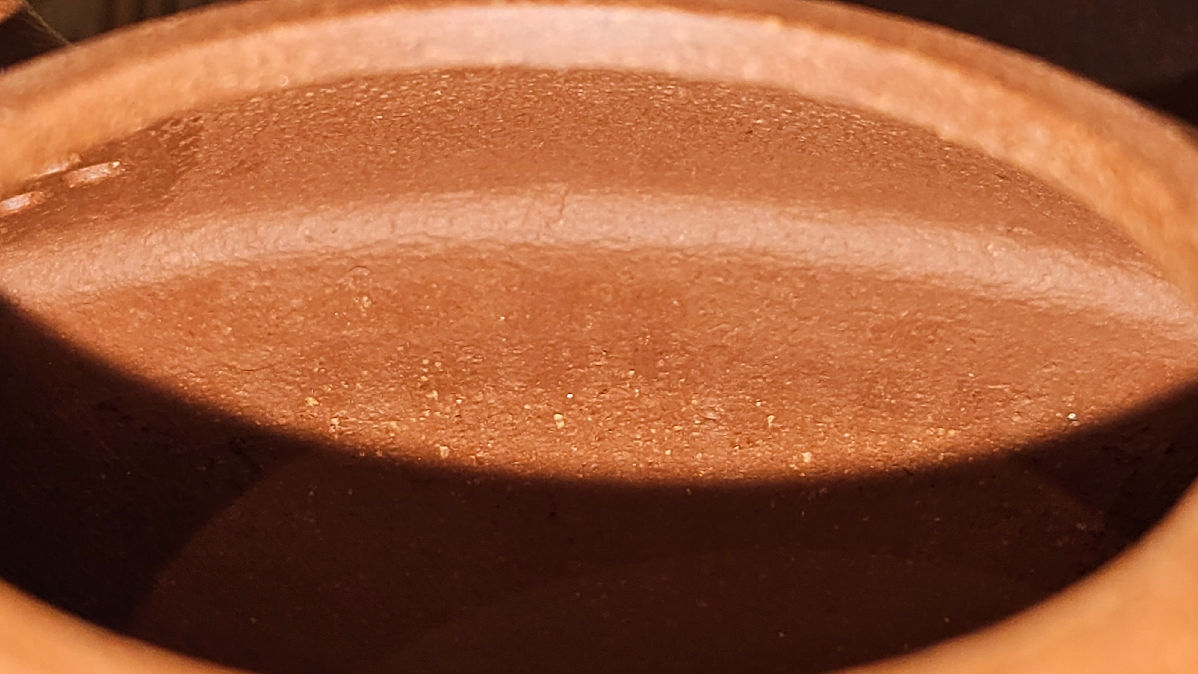 He Piao 合瓢, 151.0ml, Hong Jiang Po Ni 红降坡泥, by Craftsman Chen Gui Zhi 陈桂枝。(Red JiangPoNi is rarer than Yellow JiangPoNi, XiaoMeiYao ZhuNi & ZhaoZhuang ZhuNi) ~ Congratulations to Mr J.T., 0838hrs 20th June 2025, Chippendale, Australia 🇦🇺.