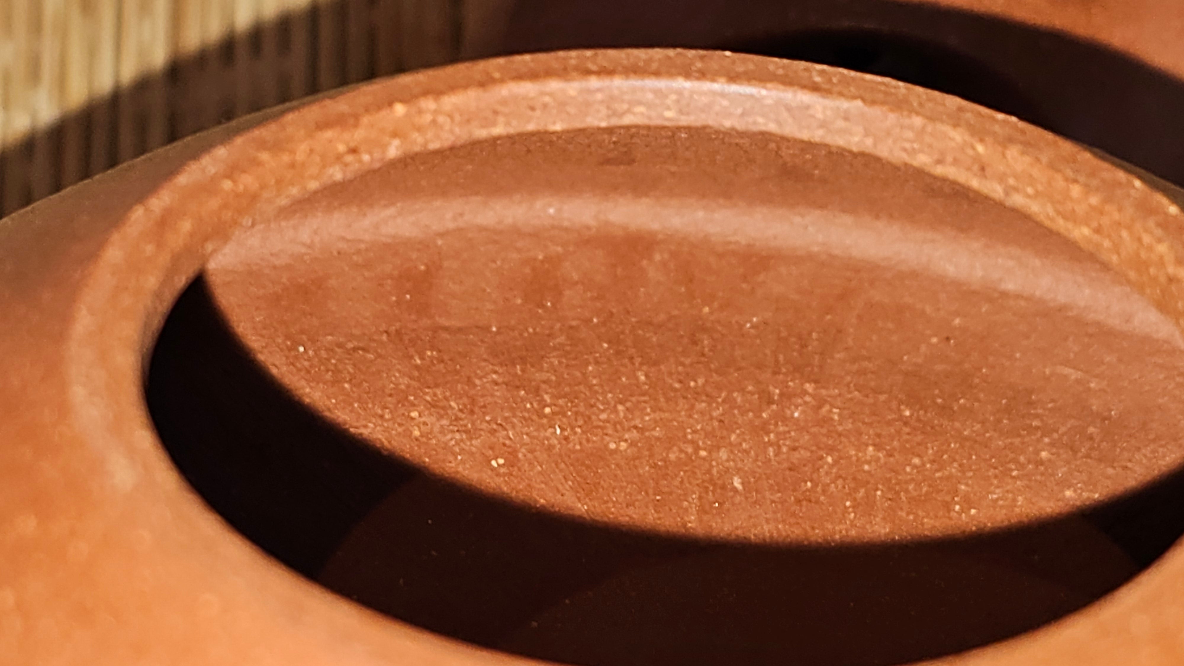 He Piao 合瓢, 151.0ml, Hong Jiang Po Ni 红降坡泥, by Craftsman Chen Gui Zhi 陈桂枝。(Red JiangPoNi is rarer than Yellow JiangPoNi, XiaoMeiYao ZhuNi & ZhaoZhuang ZhuNi) ~ Congratulations to Mr J.T., 0838hrs 20th June 2025, Chippendale, Australia 🇦🇺.