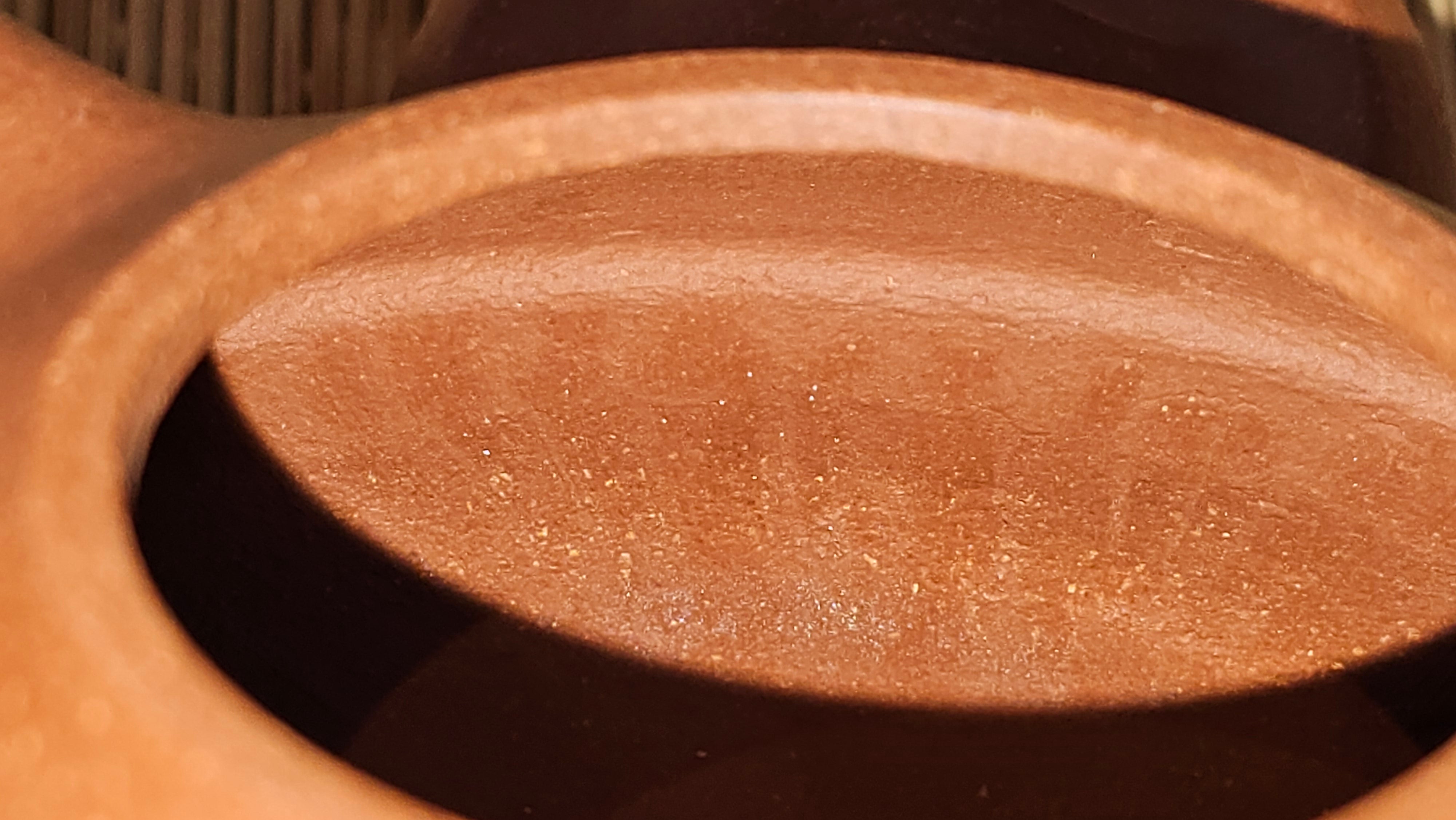 He Piao 合瓢, 151.0ml, Hong Jiang Po Ni 红降坡泥, by Craftsman Chen Gui Zhi 陈桂枝。(Red JiangPoNi is rarer than Yellow JiangPoNi, XiaoMeiYao ZhuNi & ZhaoZhuang ZhuNi) ~ Congratulations to Mr J.T., 0838hrs 20th June 2025, Chippendale, Australia 🇦🇺.