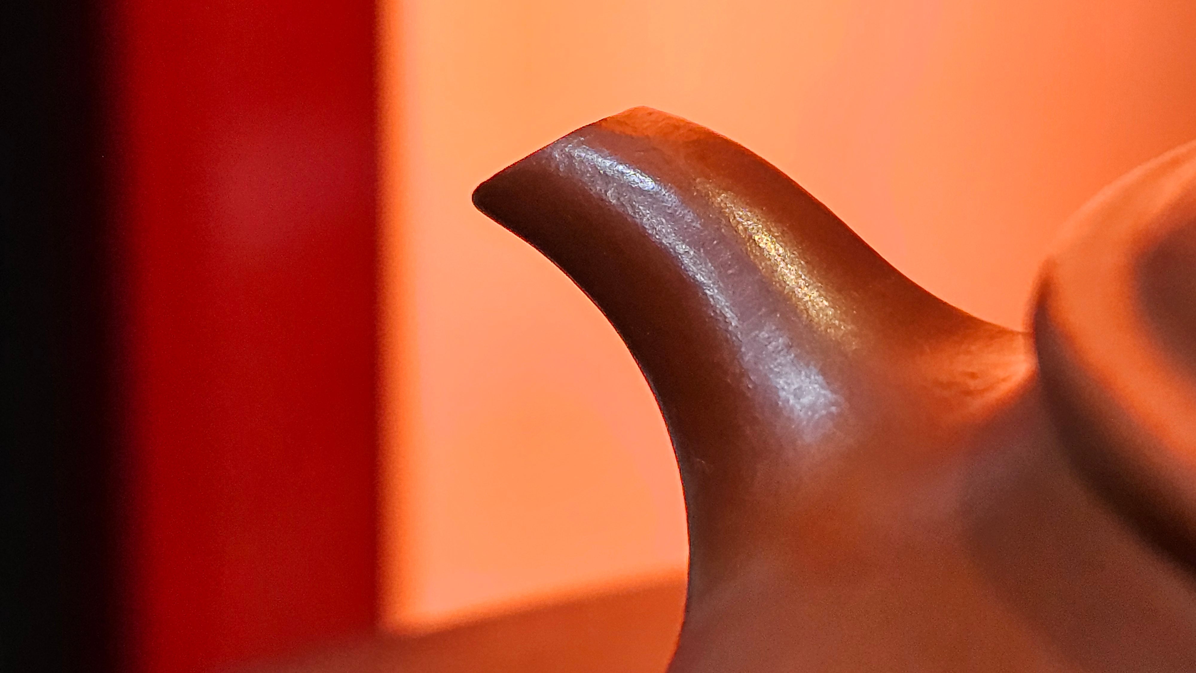 Ming Lu 明炉, 131.5ml, Xiao Mei Yao Zhu Ni 小煤窑朱泥, by our Collaborative Craftsman Wang Xing 王兴 ~ Congratulations to Ms F.W.! 1306hrs 20th July, Berlin, Germany 🇩🇪.