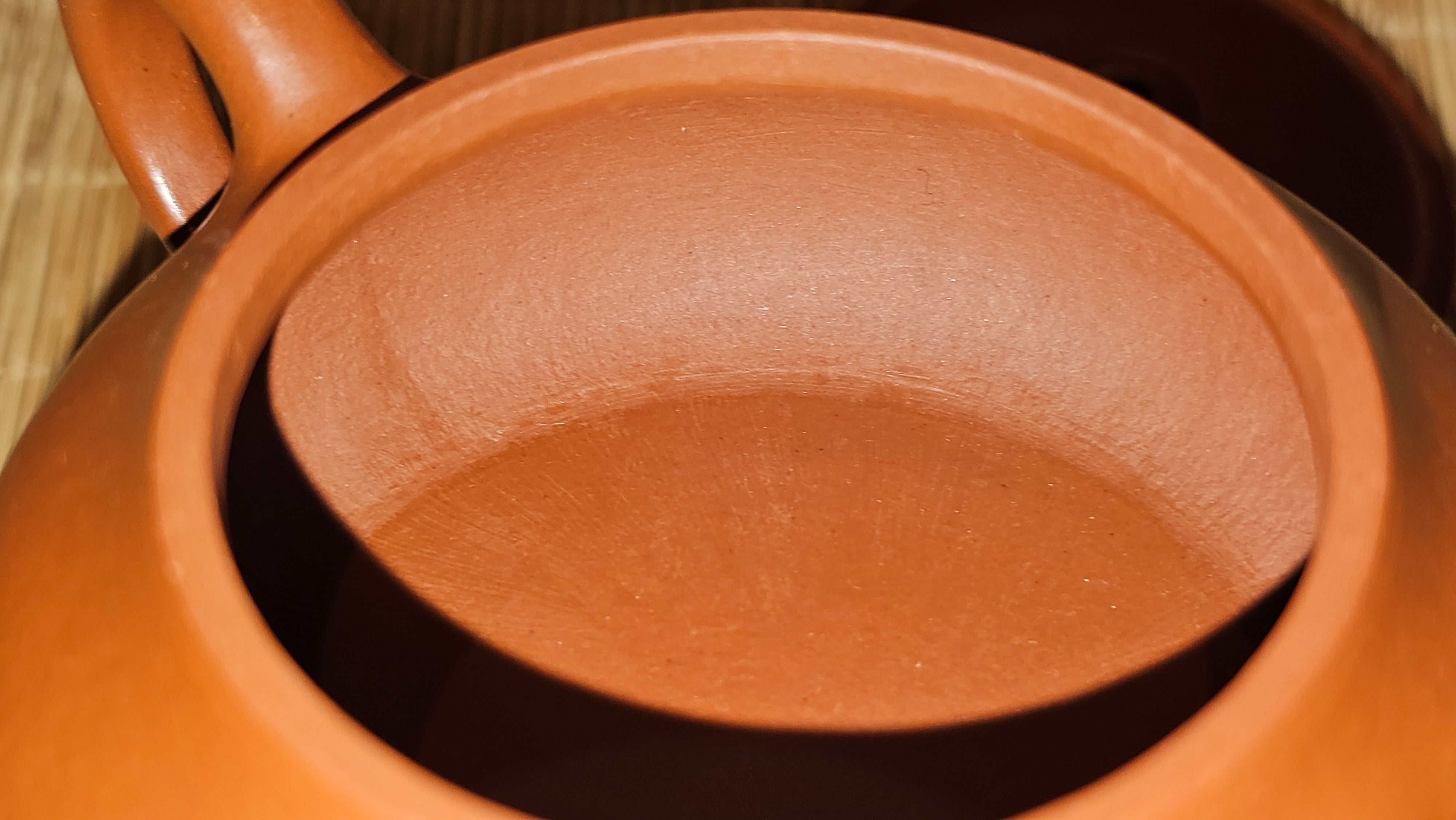 Ming Lu 明炉, 131.5ml, Xiao Mei Yao Zhu Ni 小煤窑朱泥, by our Collaborative Craftsman Wang Xing 王兴 ~ Congratulations to Ms F.W.! 1306hrs 20th July, Berlin, Germany 🇩🇪.