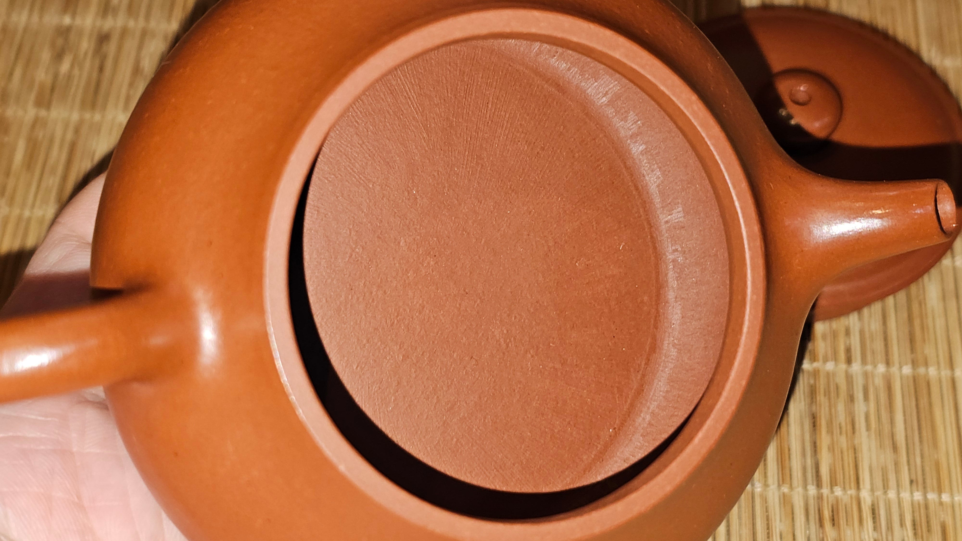 Ming Lu 明炉, 131.5ml, Xiao Mei Yao Zhu Ni 小煤窑朱泥, by our Collaborative Craftsman Wang Xing 王兴 ~ Congratulations to Ms F.W.! 1306hrs 20th July, Berlin, Germany 🇩🇪.