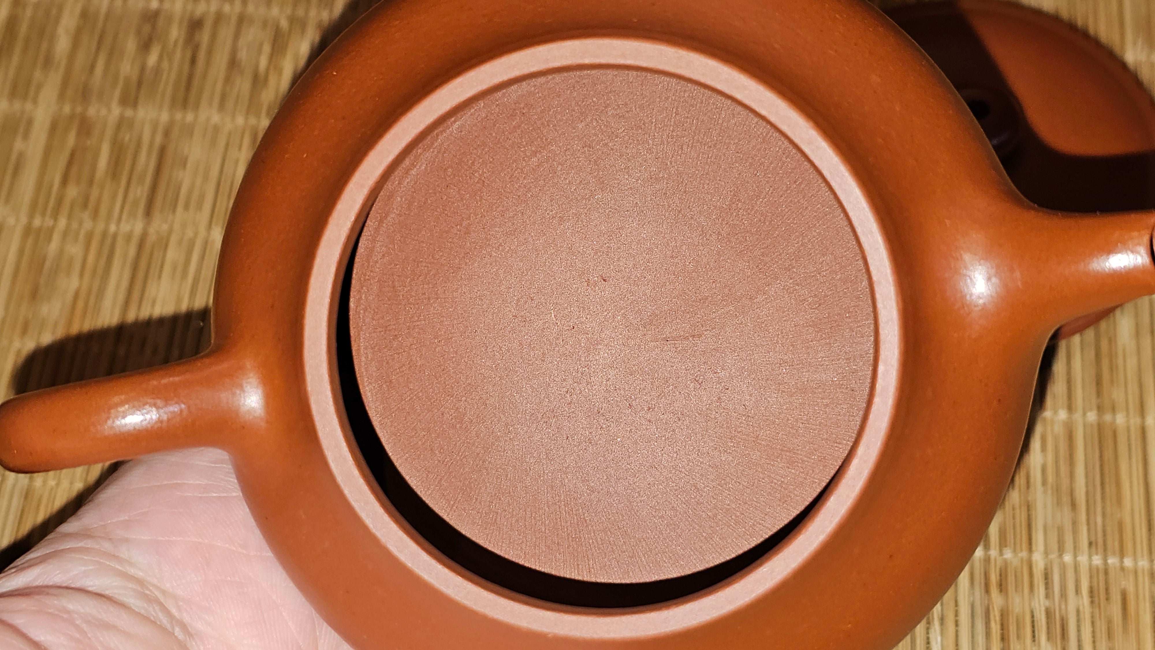 Ming Lu 明炉, 131.5ml, Xiao Mei Yao Zhu Ni 小煤窑朱泥, by our Collaborative Craftsman Wang Xing 王兴 ~ Congratulations to Ms F.W.! 1306hrs 20th July, Berlin, Germany 🇩🇪.