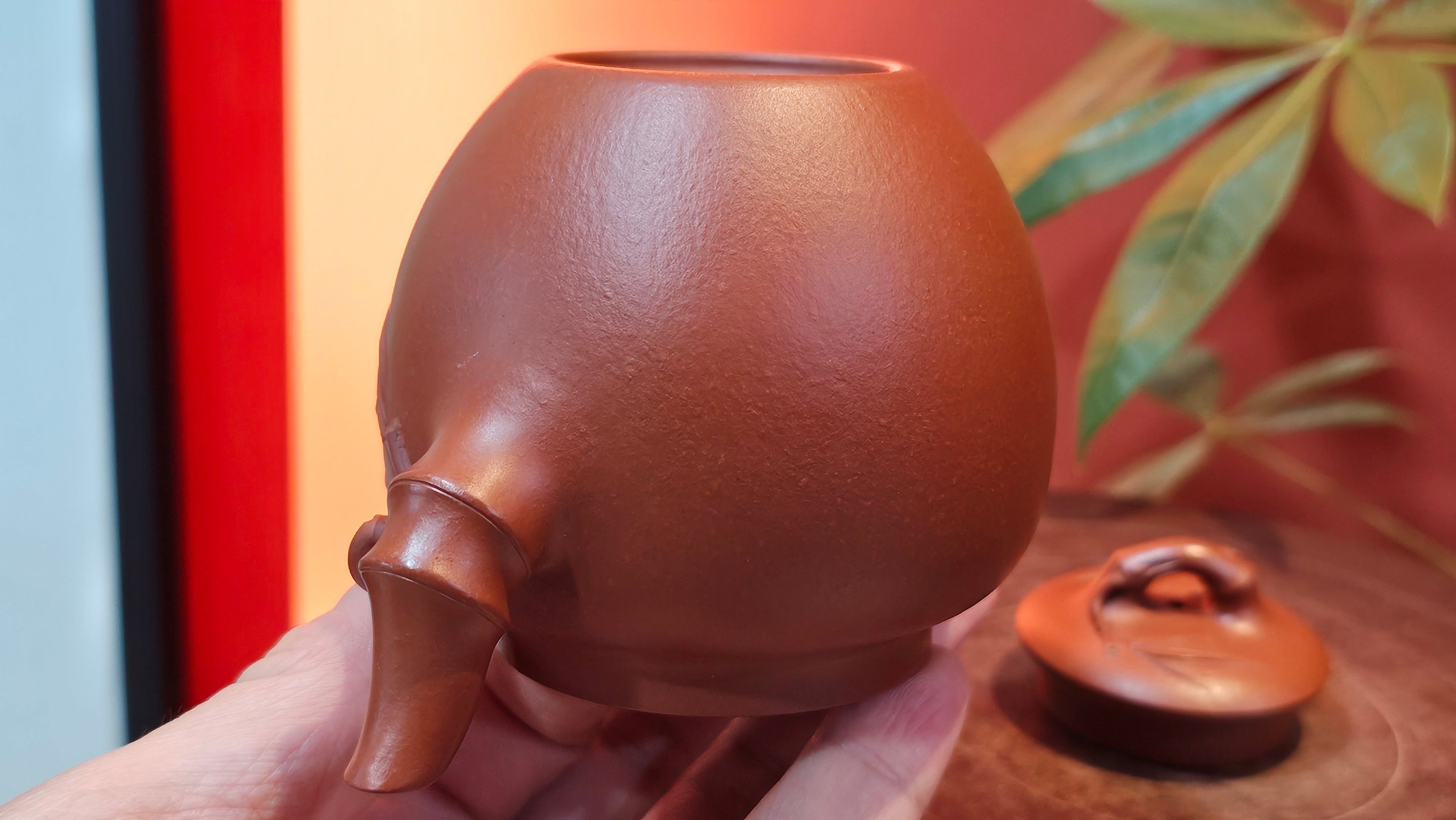 《高风亮节》"Gao Feng Liang Jie", 218.3ml, Ornate 花器! ~ Xiao Mei Yao Zhu Ni 小煤窑朱泥,  by Craftsman Shi Yun 石芸 ~ Congratulations!to Ms D.L.! 1440hrs 15th Sept 2025, Minot, ND!