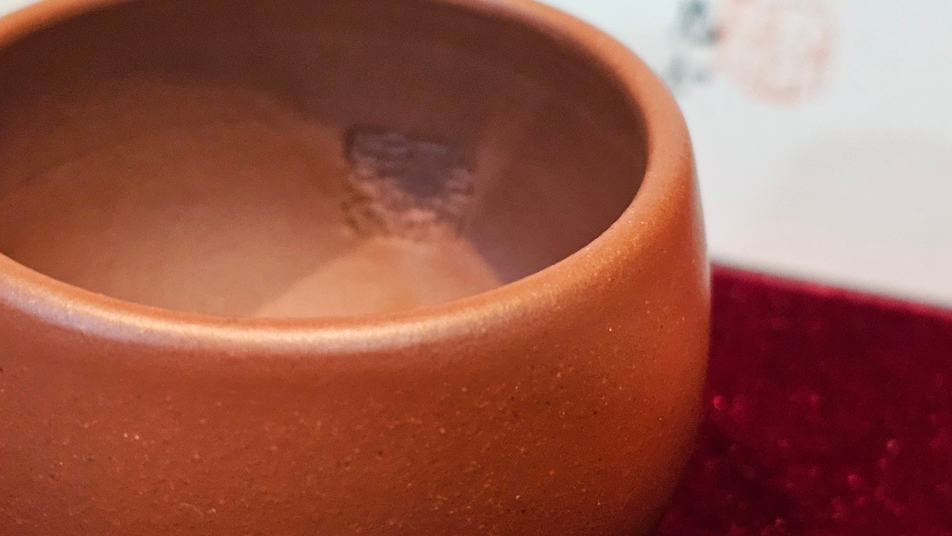 《杯》"Bei" ~ Cup, 100.6ml (when full), Di Cao Qing Zi Ni 底槽青紫泥 ~ Crafted by L3A Consummate Master Artist Li Yan Ru 李艳如 ~ Congratulations to Mr T.A., 1939hrs 24th June 2025, Samorin, Slovakia 🇸🇰.