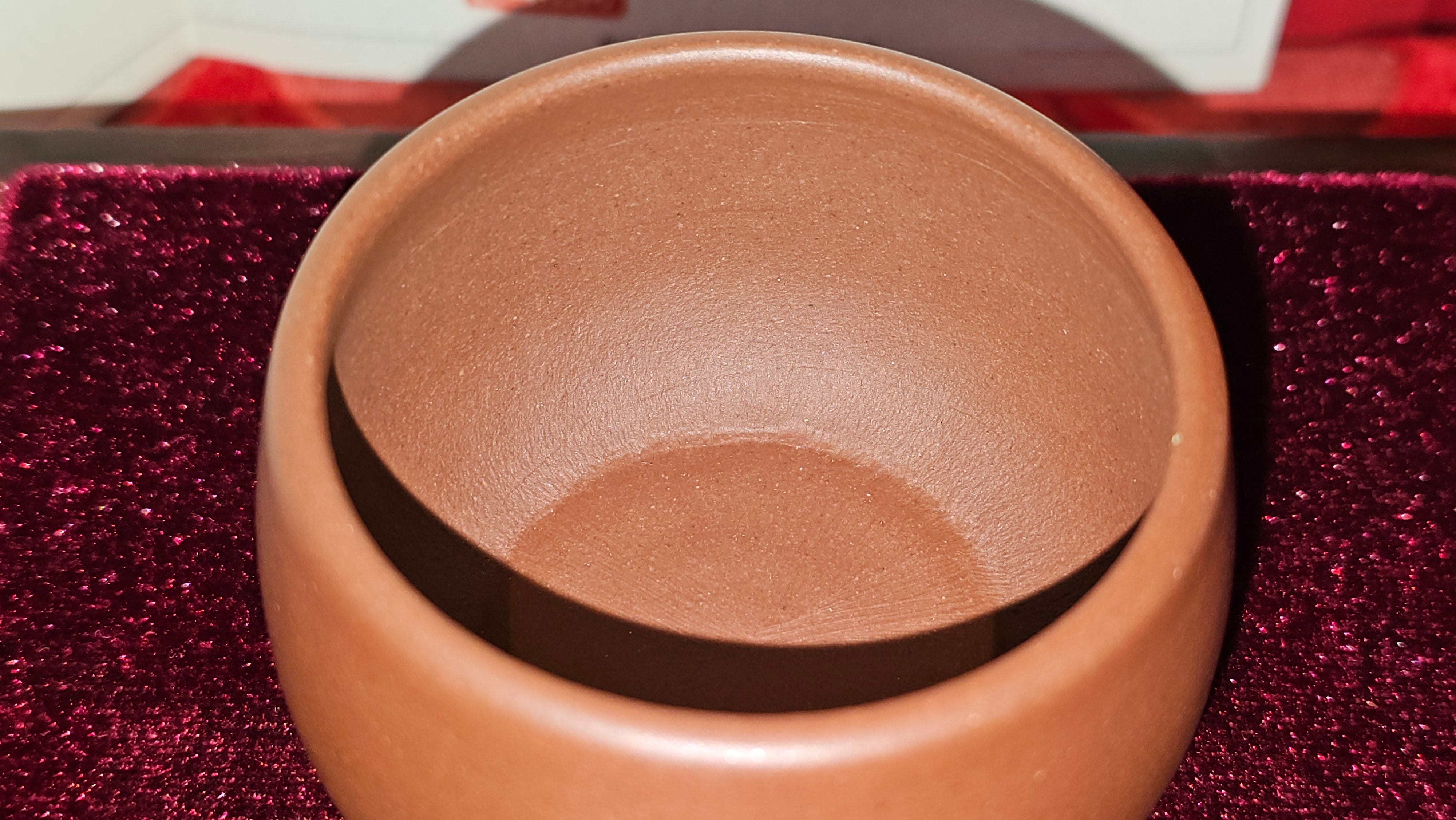 《杯》"Bei" ~ Cup, 100.6ml (when full), Di Cao Qing Zi Ni 底槽青紫泥 ~ Crafted by L3A Consummate Master Artist Li Yan Ru 李艳如 ~ Congratulations to Mr T.A., 1939hrs 24th June 2025, Samorin, Slovakia 🇸🇰.