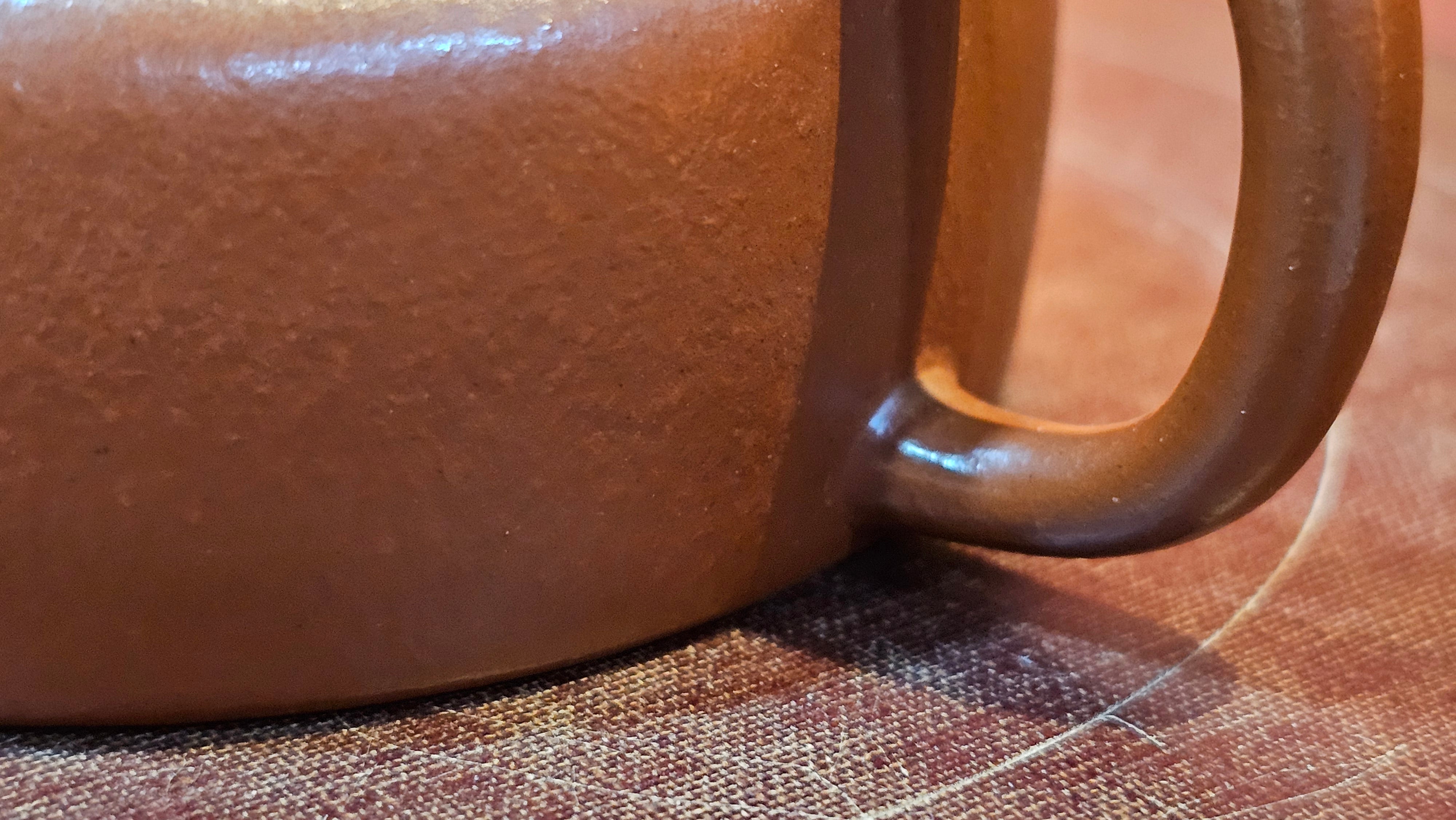 De Zhong 德钟 (Ai De Zhong 矮德钟), 120.9ml, Xiao Mei Yao Zhu Ni 小煤窑朱泥, by Craftsman Shi Yun 石芸 ~ Congratulations to Mr J.A., 1031hrs 5th July 2025, Farmville, NC.