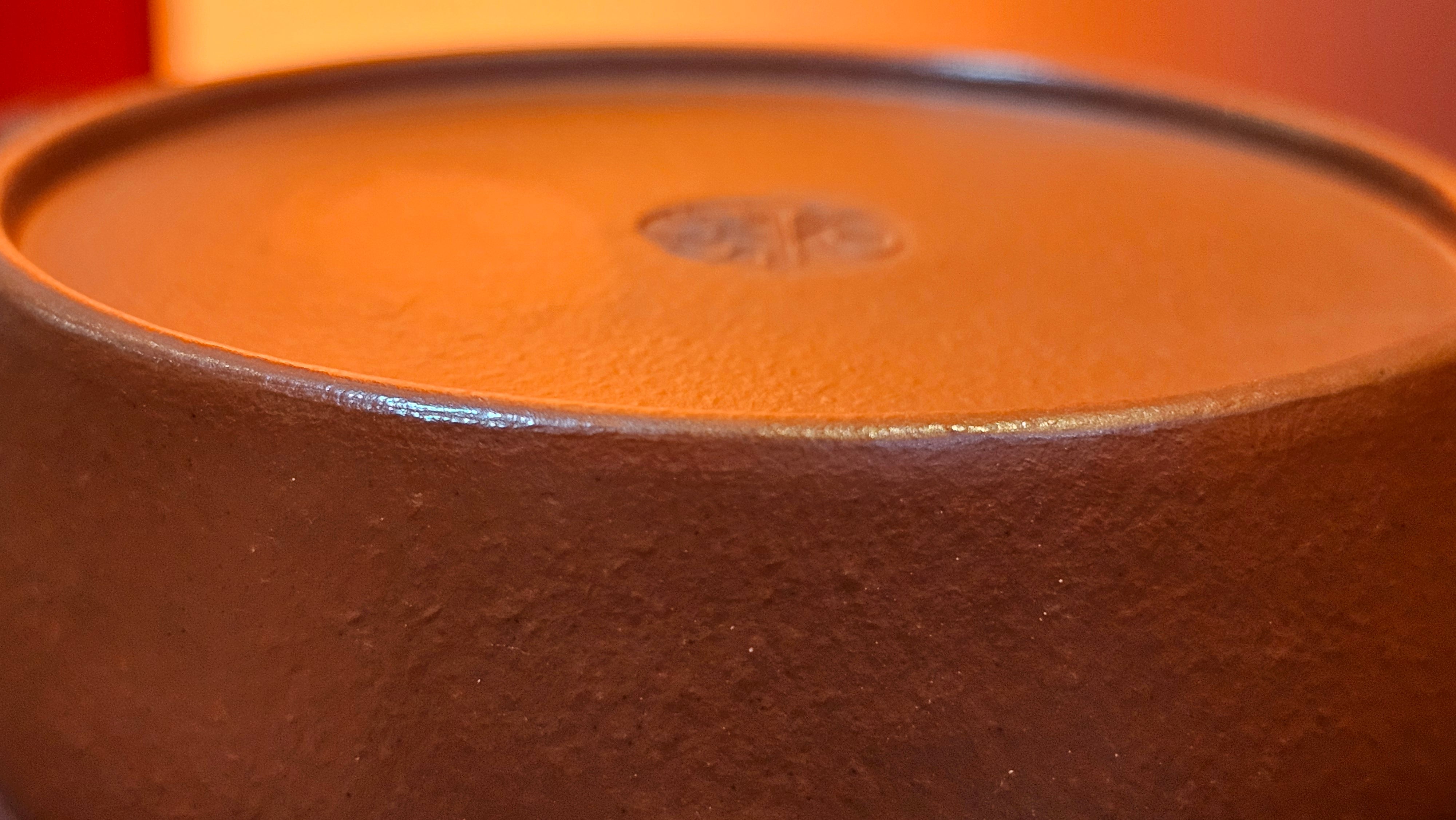 De Zhong 德钟 (Ai De Zhong 矮德钟), 120.9ml, Xiao Mei Yao Zhu Ni 小煤窑朱泥, by Craftsman Shi Yun 石芸 ~ Congratulations to Mr J.A., 1031hrs 5th July 2025, Farmville, NC.