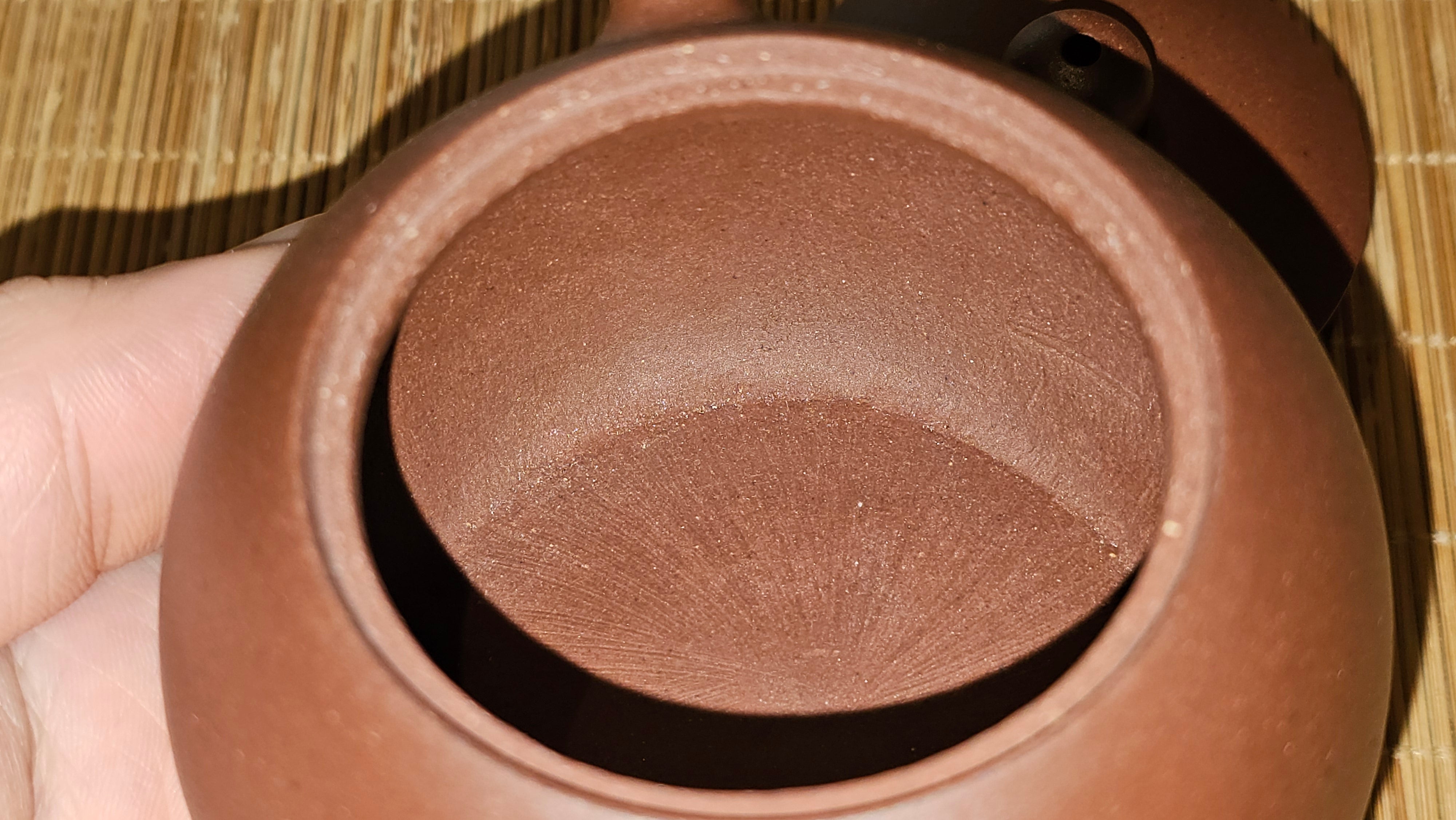 Xi Shi 西施, 164.8ml, Di Cao Qing Zi Ni 底槽青紫泥, by Craftsman Gu Xiao Ming 顾小明 ~ Congratulations to Mr M.P., 1353hrs 2nd July 2025, Bucharest, Romania 🇷🇴.