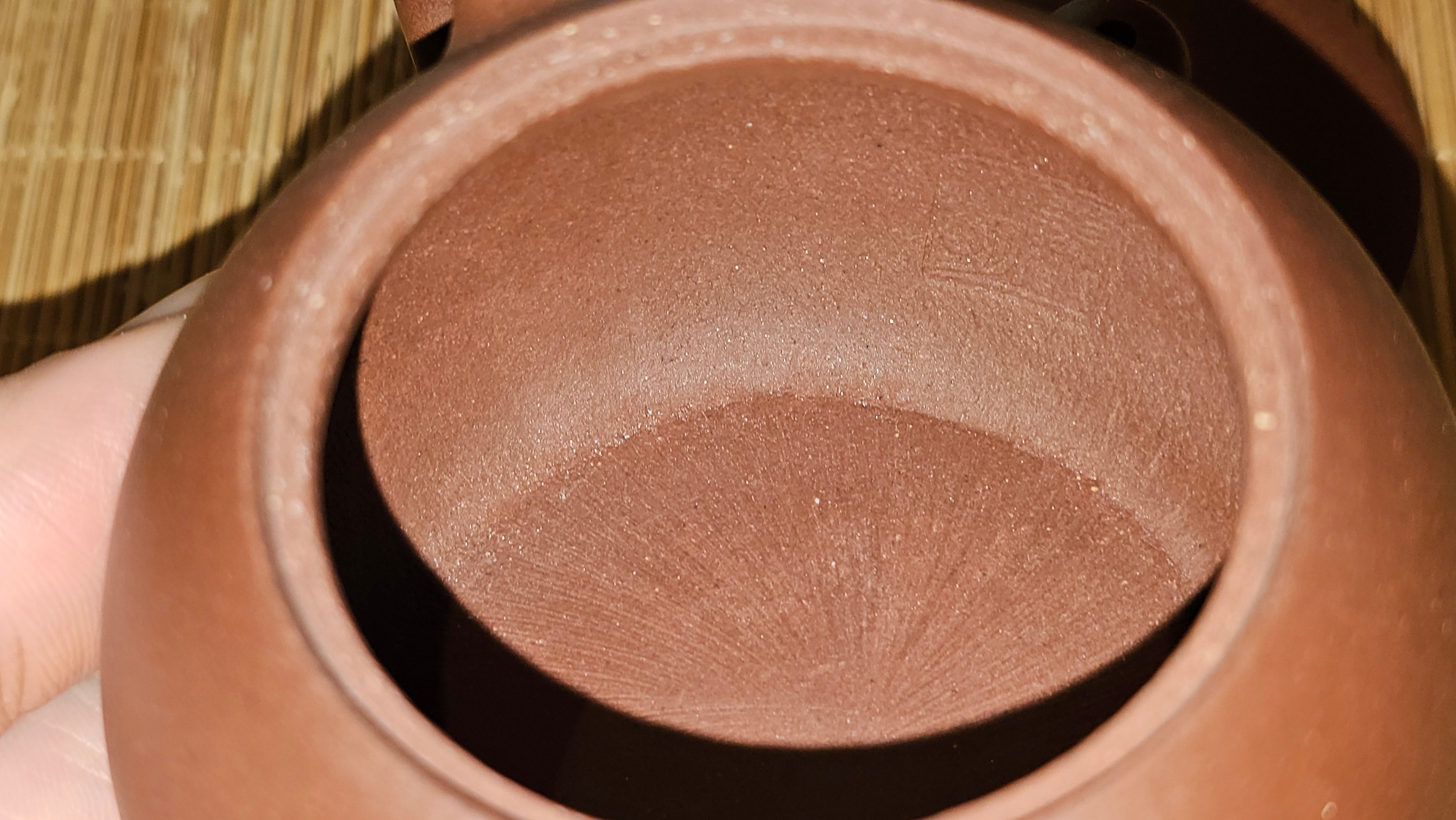 Xi Shi 西施, 164.8ml, Di Cao Qing Zi Ni 底槽青紫泥, by Craftsman Gu Xiao Ming 顾小明 ~ Congratulations to Mr M.P., 1353hrs 2nd July 2025, Bucharest, Romania 🇷🇴.