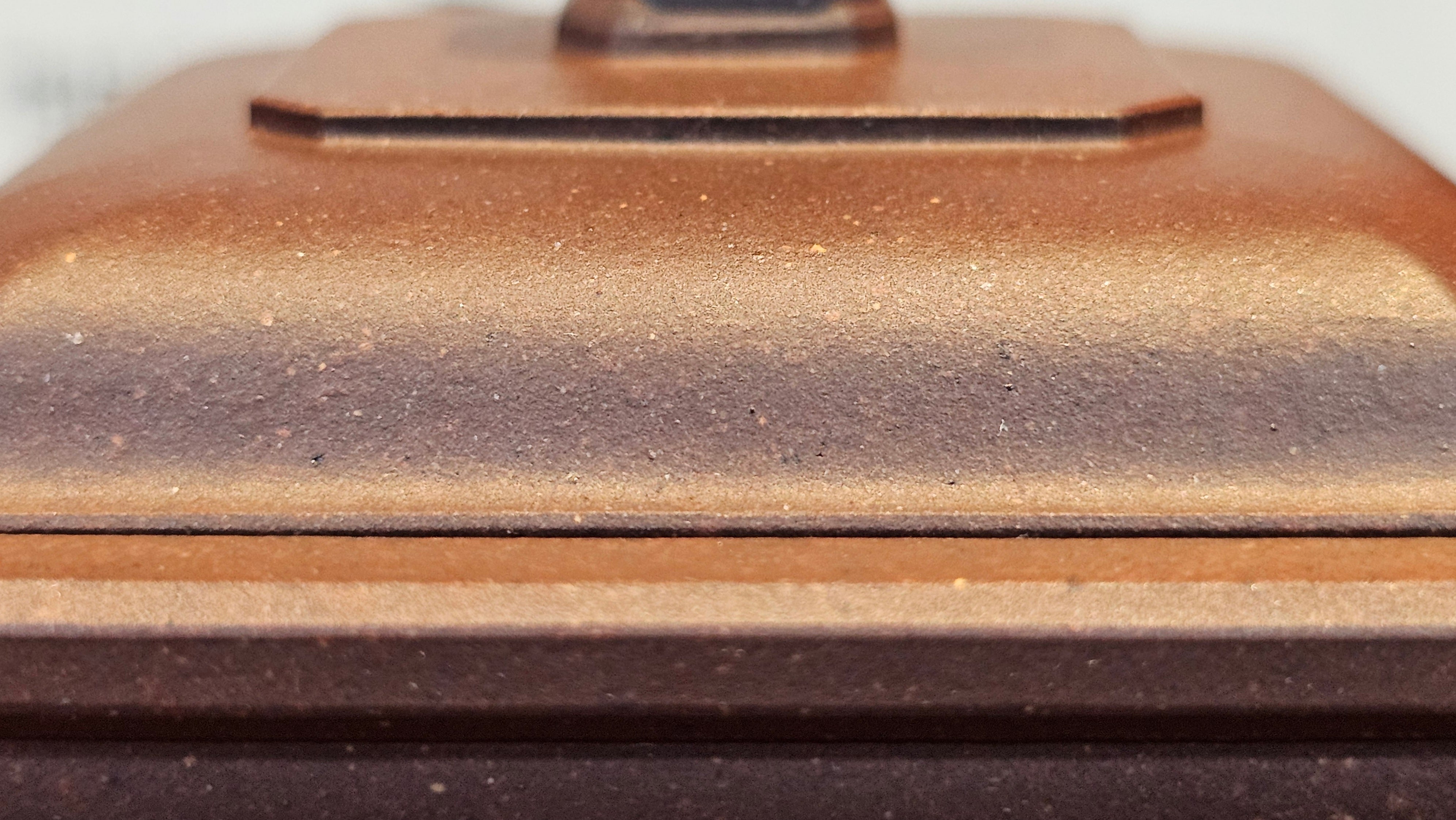 《将军》"Jiang Jun" ~ The General, 405.1ml, Di Cao Qing Zi Ni 底槽青紫泥, Crafted By L2A Senior Consummate Artist Yuan Hui 高级振兴技艺师兼高级工艺美术师~袁辉 ~ Congratulations to Mr A.A.! 0455hrs 18th Oct 2025, Port Franks! Canada🇨🇦.