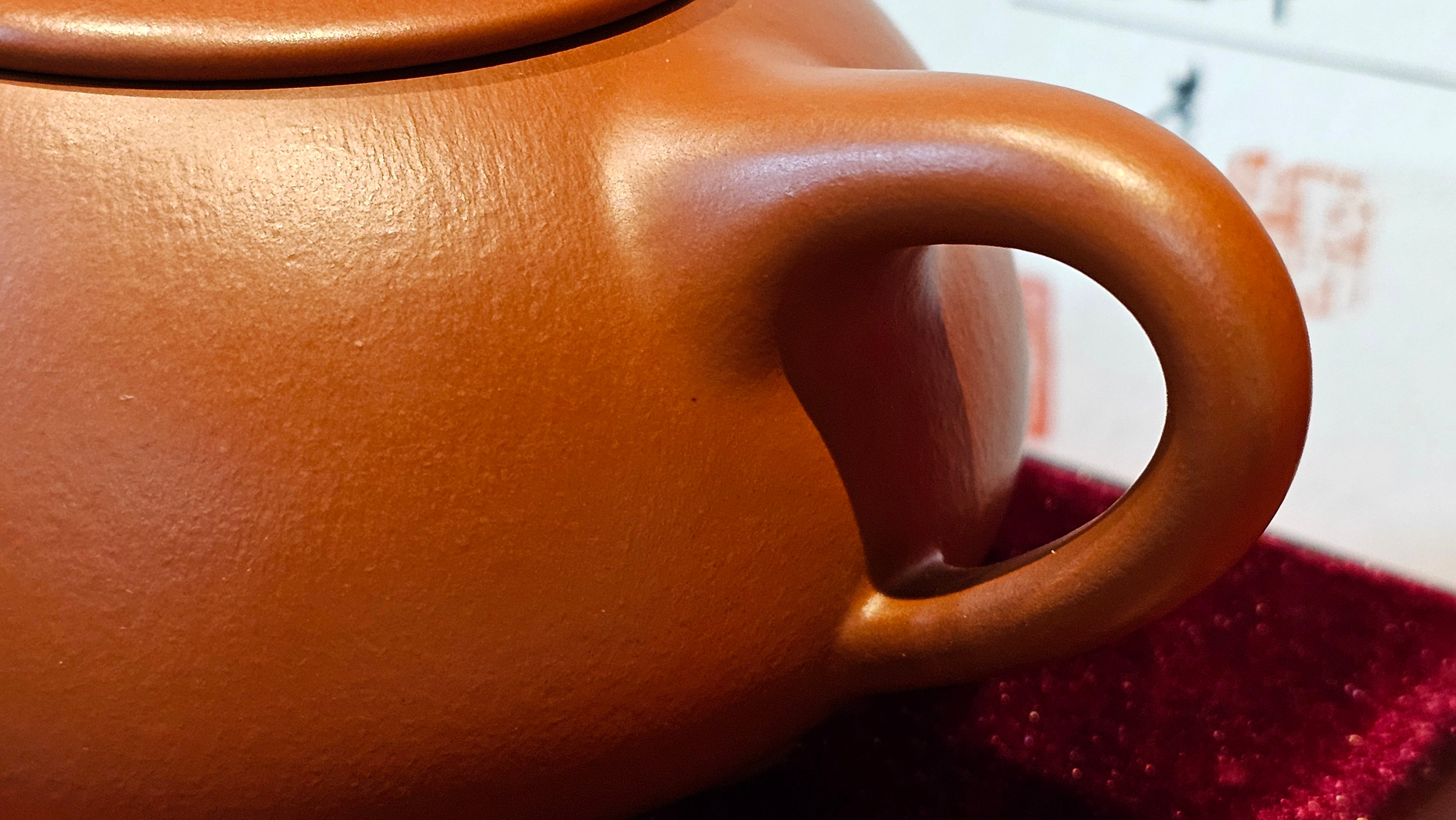 《满瓢》"Man Piao", 332.8ml, Xiao Mei Yao Zhu Ni 小煤窑朱泥 ~ Crafted by L3A Consummate Master Artist Li Yan Ru 李艳如 ~ !Congratulations to Ms S.M.! 1811hrs 2nd August 2025! Velden, The Netherlands🇳🇱.