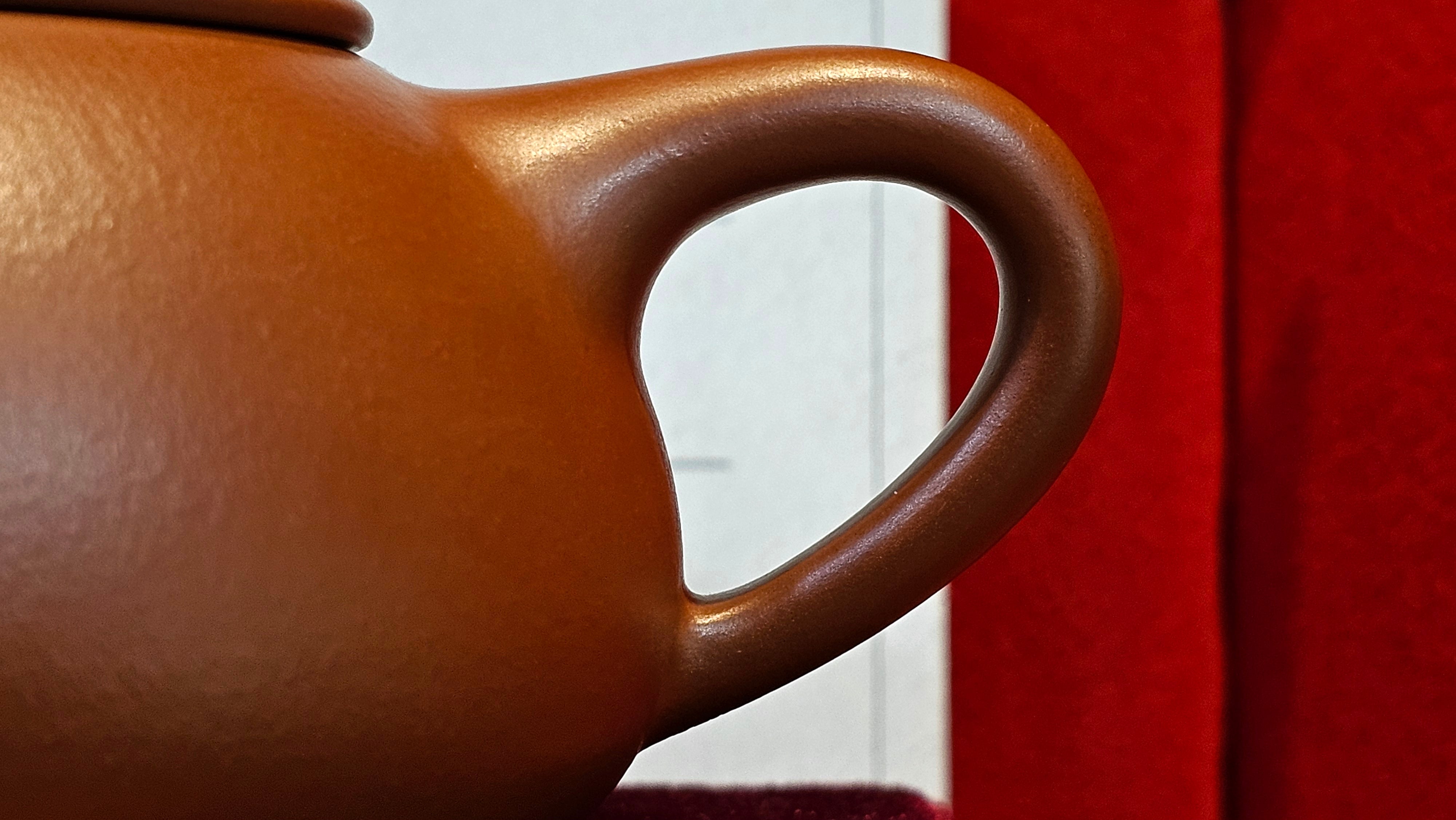 《满瓢》"Man Piao", 332.8ml, Xiao Mei Yao Zhu Ni 小煤窑朱泥 ~ Crafted by L3A Consummate Master Artist Li Yan Ru 李艳如 ~ !Congratulations to Ms S.M.! 1811hrs 2nd August 2025! Velden, The Netherlands🇳🇱.