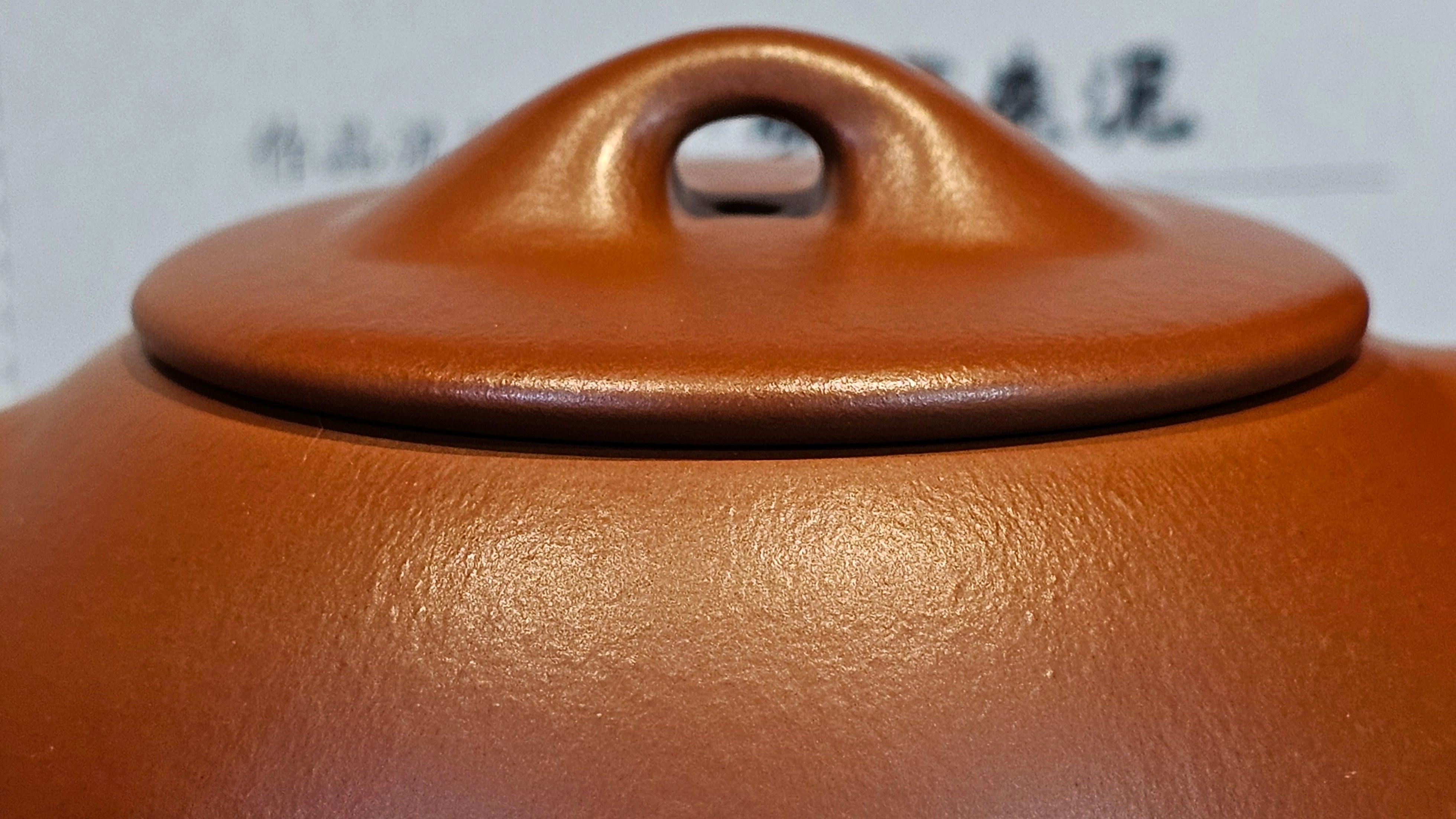 《满瓢》"Man Piao", 332.8ml, Xiao Mei Yao Zhu Ni 小煤窑朱泥 ~ Crafted by L3A Consummate Master Artist Li Yan Ru 李艳如 ~ !Congratulations to Ms S.M.! 1811hrs 2nd August 2025! Velden, The Netherlands🇳🇱.