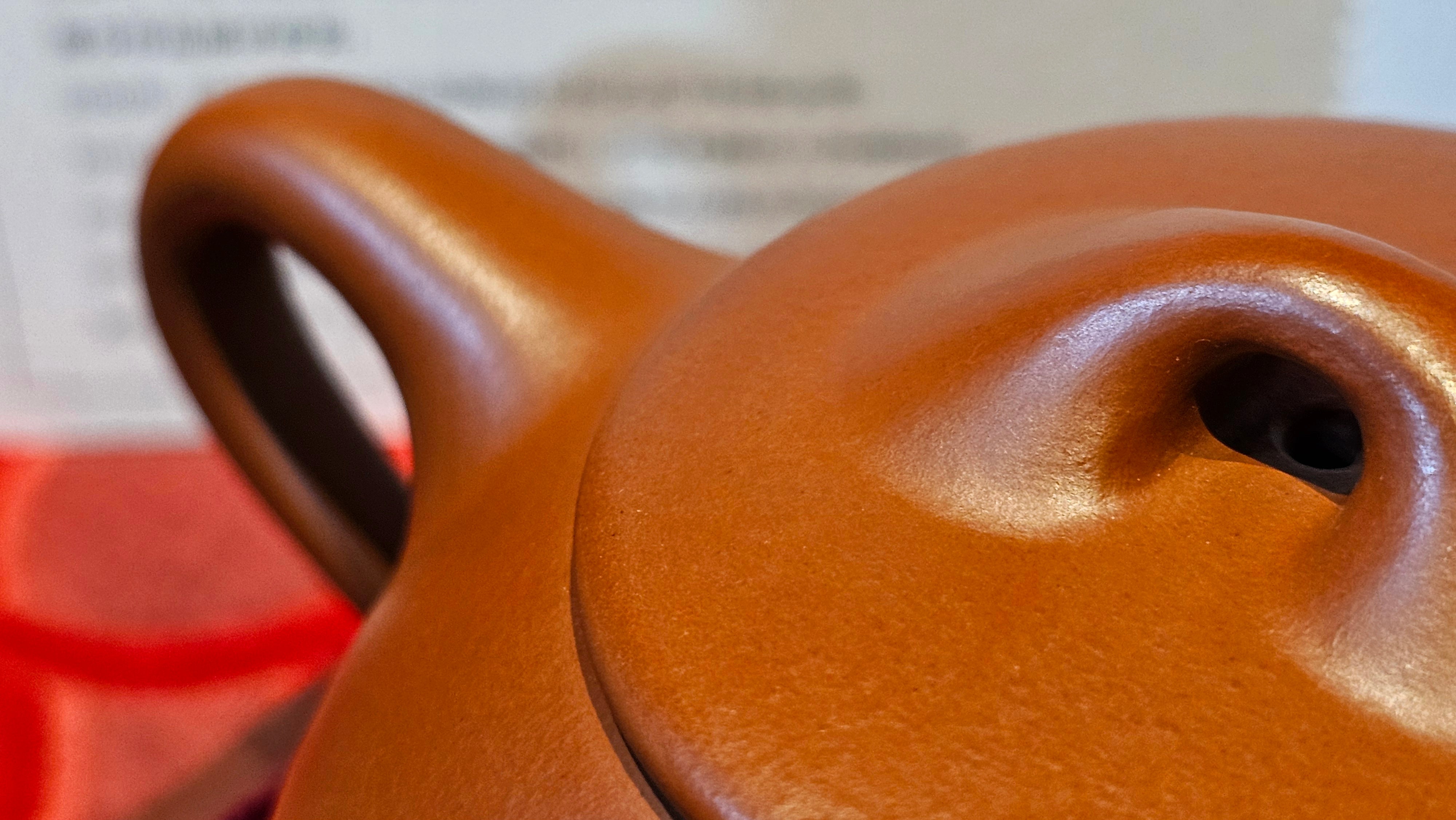 《满瓢》"Man Piao", 332.8ml, Xiao Mei Yao Zhu Ni 小煤窑朱泥 ~ Crafted by L3A Consummate Master Artist Li Yan Ru 李艳如 ~ !Congratulations to Ms S.M.! 1811hrs 2nd August 2025! Velden, The Netherlands🇳🇱.